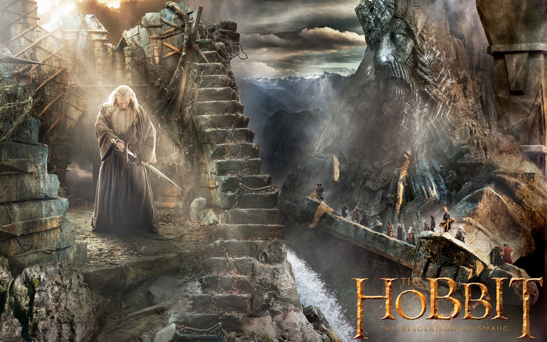 Desolation of Smaug, Stunning background, Hobbit wallpaper, Fanpop favorite, 1920x1200 HD Desktop