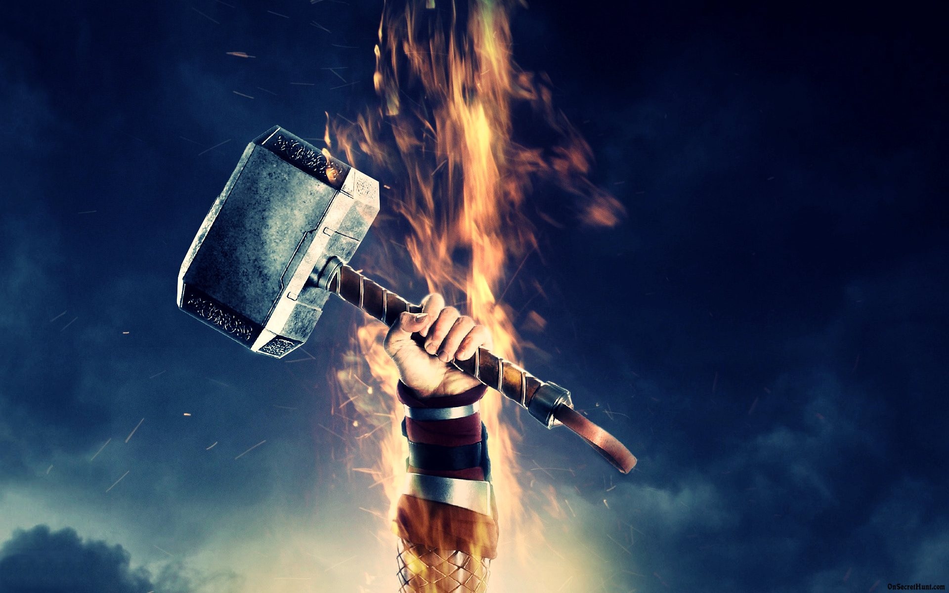 Mjolnir, Thor Wallpaper, 1920x1200 HD Desktop