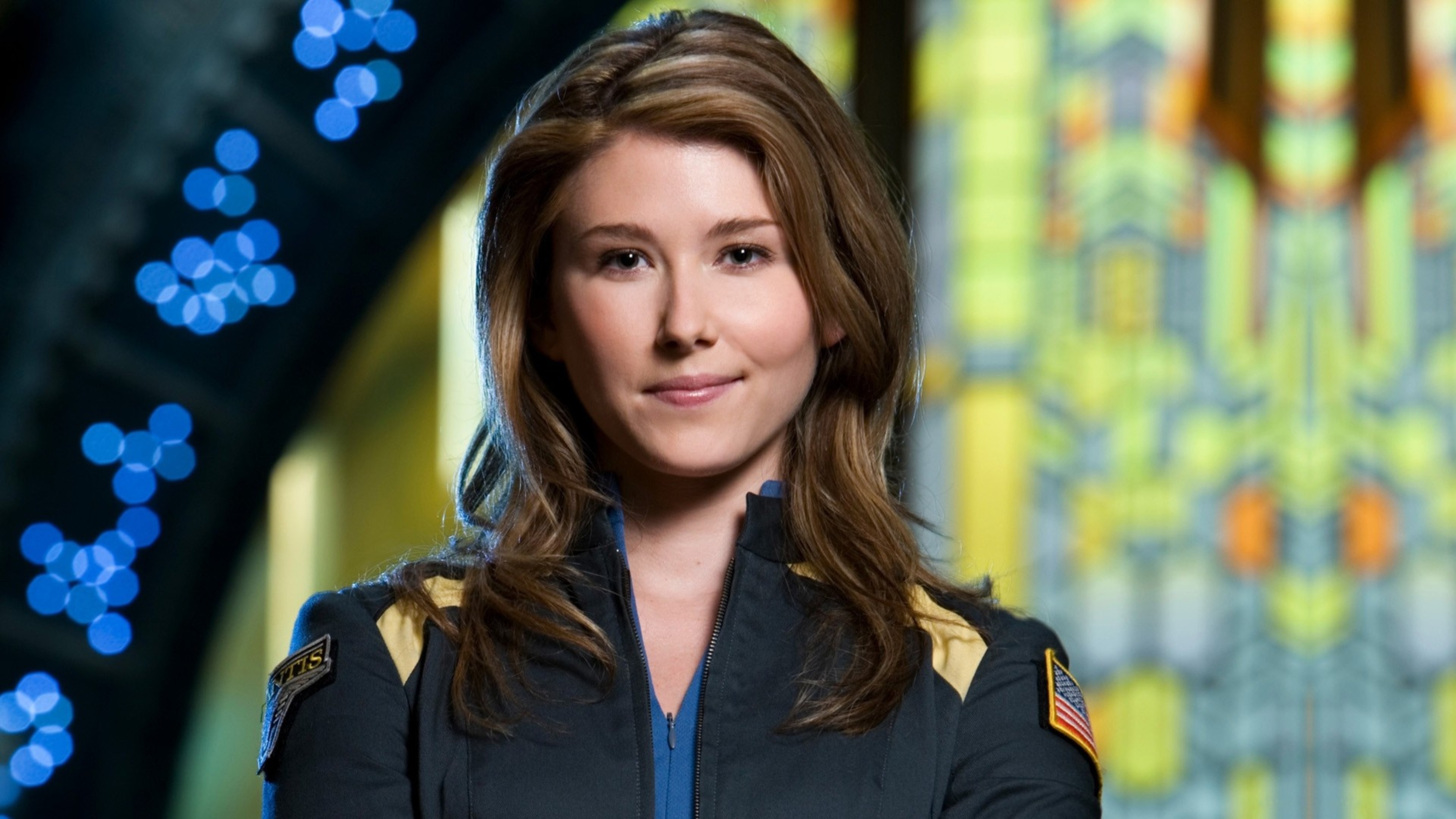 Jewel Staite in Stargate, Full HD wallpaper, TV show fandom, Captivating performance, 3840x2160 4K Desktop