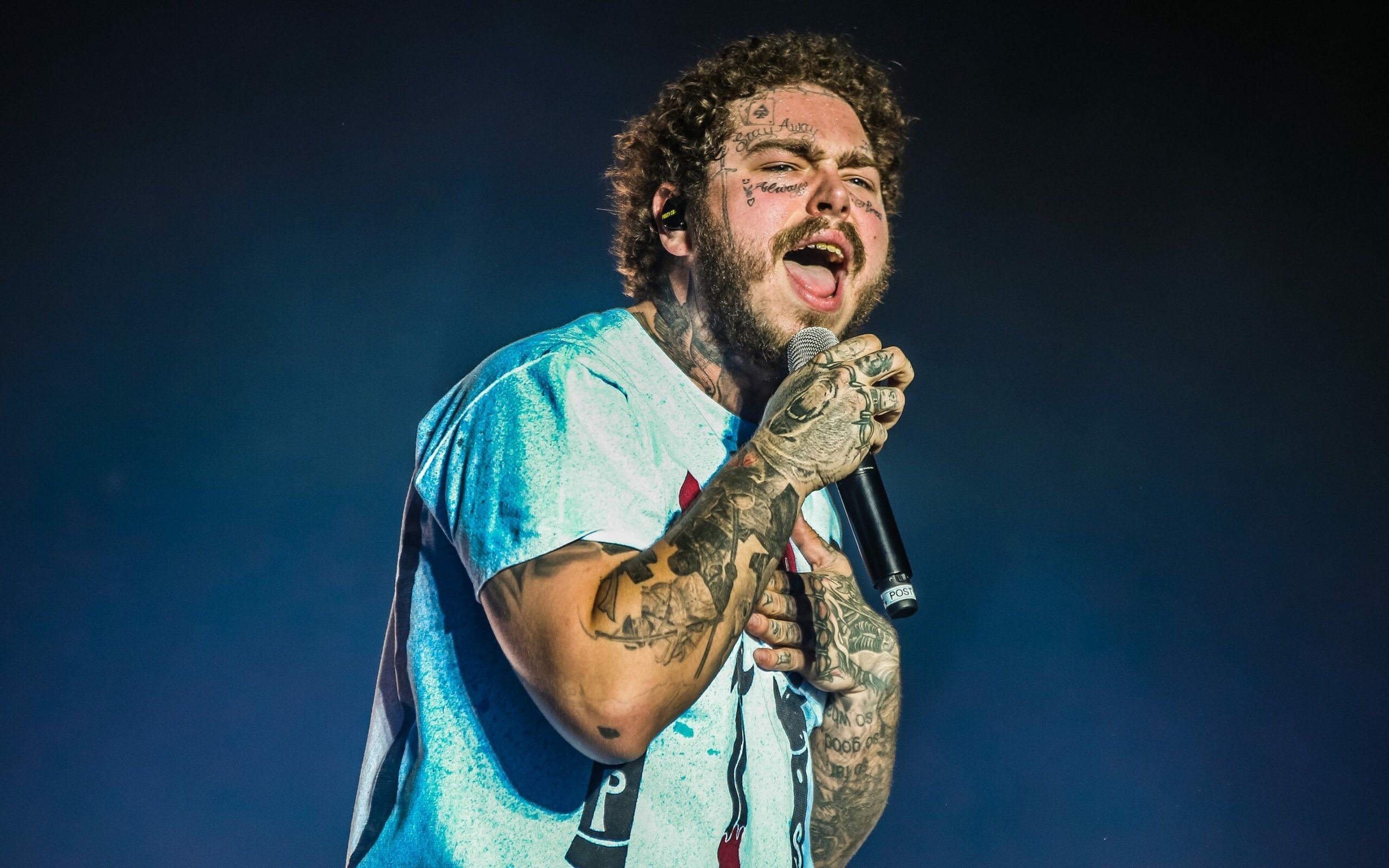 Post Malone, Creative wallpaper, Distinctive style, Artistic expression, 2560x1600 HD Desktop