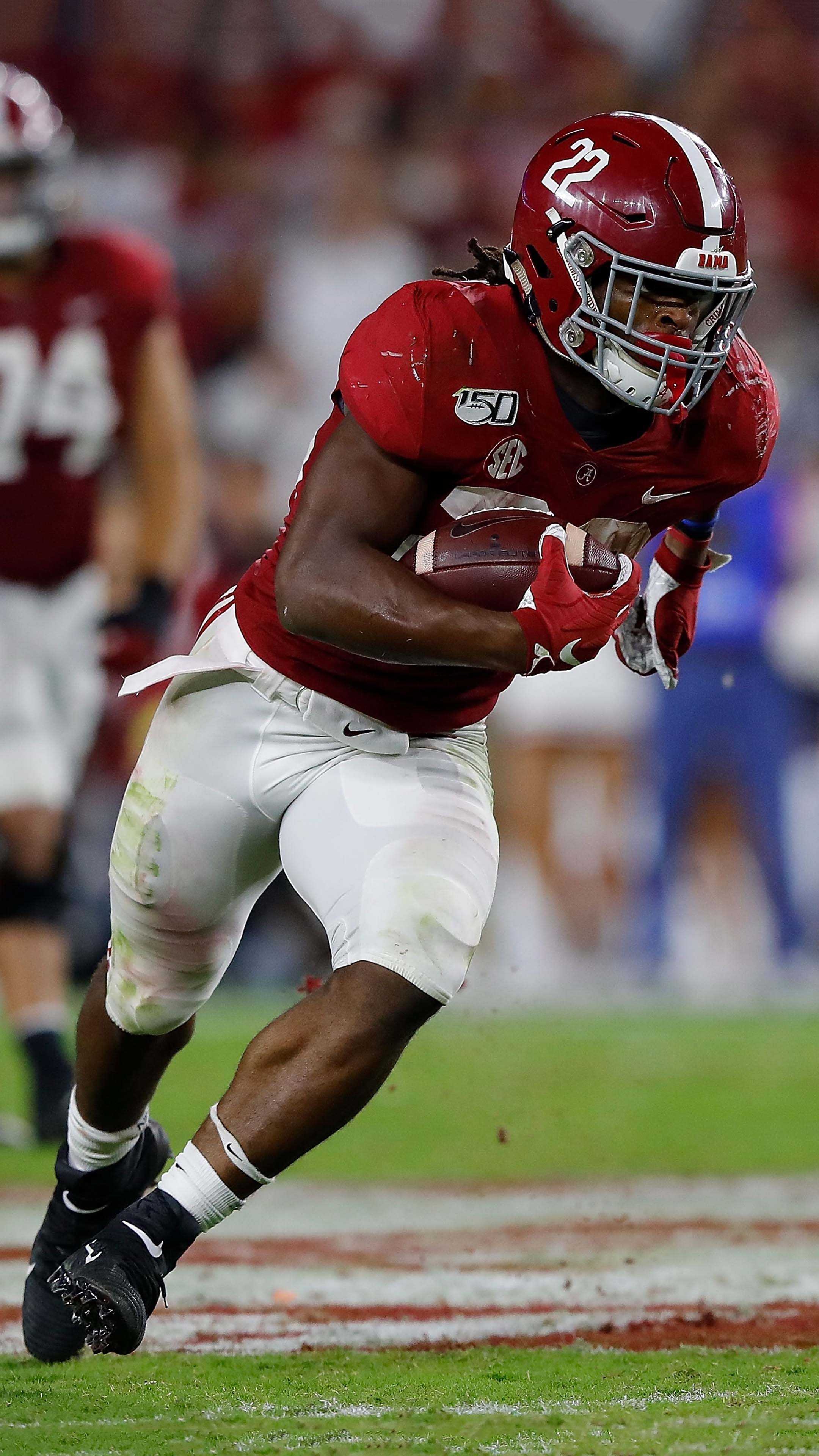 Najee Harris wallpaper, Alabama football, Alabama travels, sports, 2160x3840 4K Phone