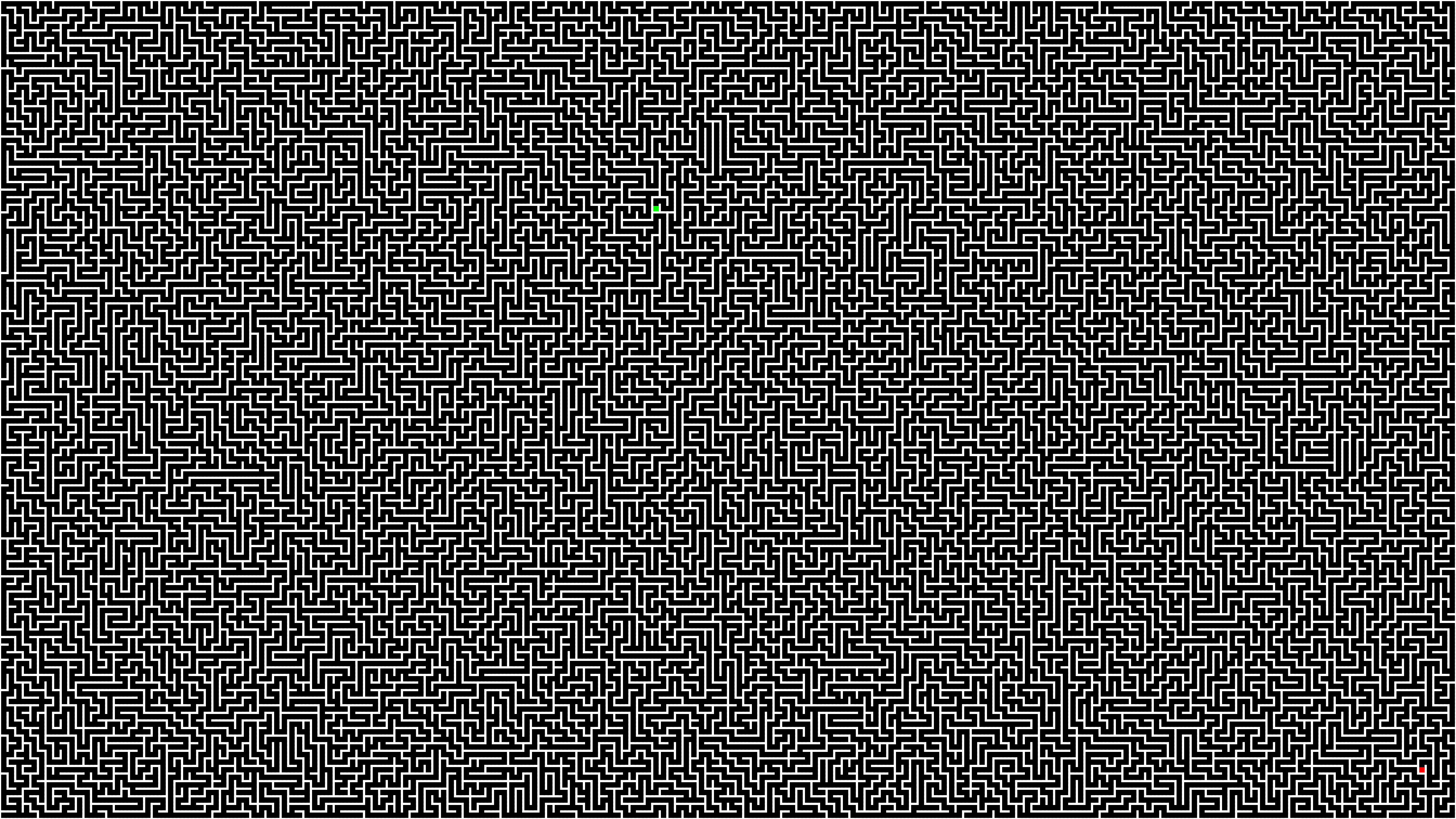 Maze generator, Rprocessing, 3840x2160 4K Desktop