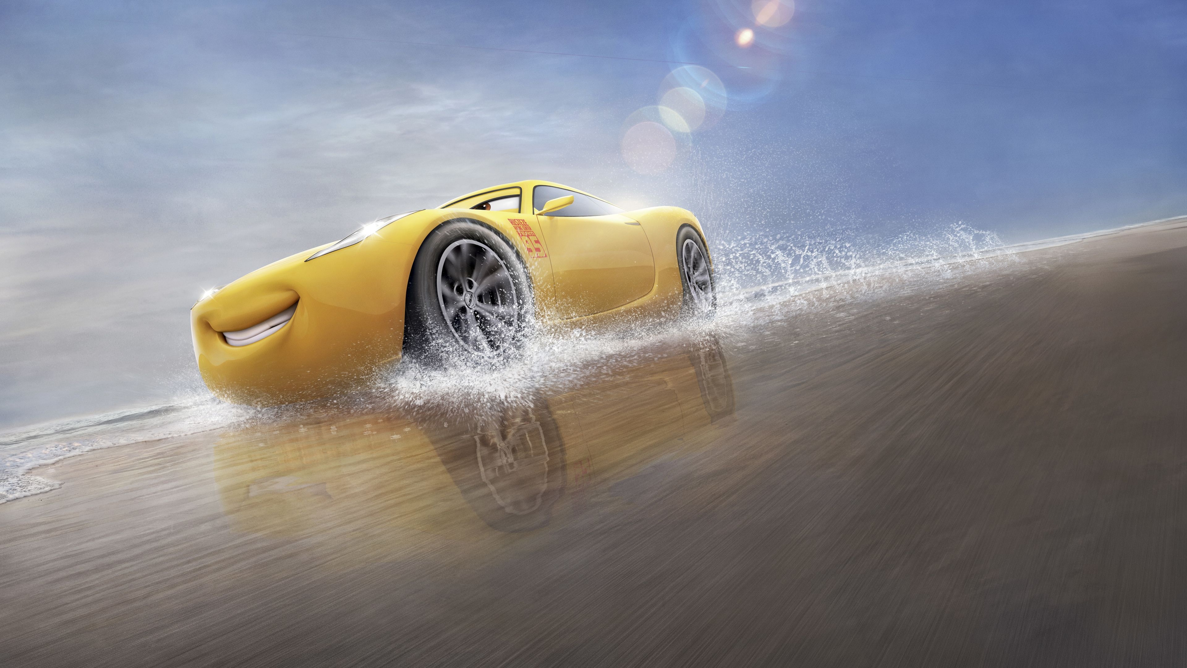 Cars 3, Cruz Ramirez, Movie wallpaper, HD, 3840x2160 4K Desktop