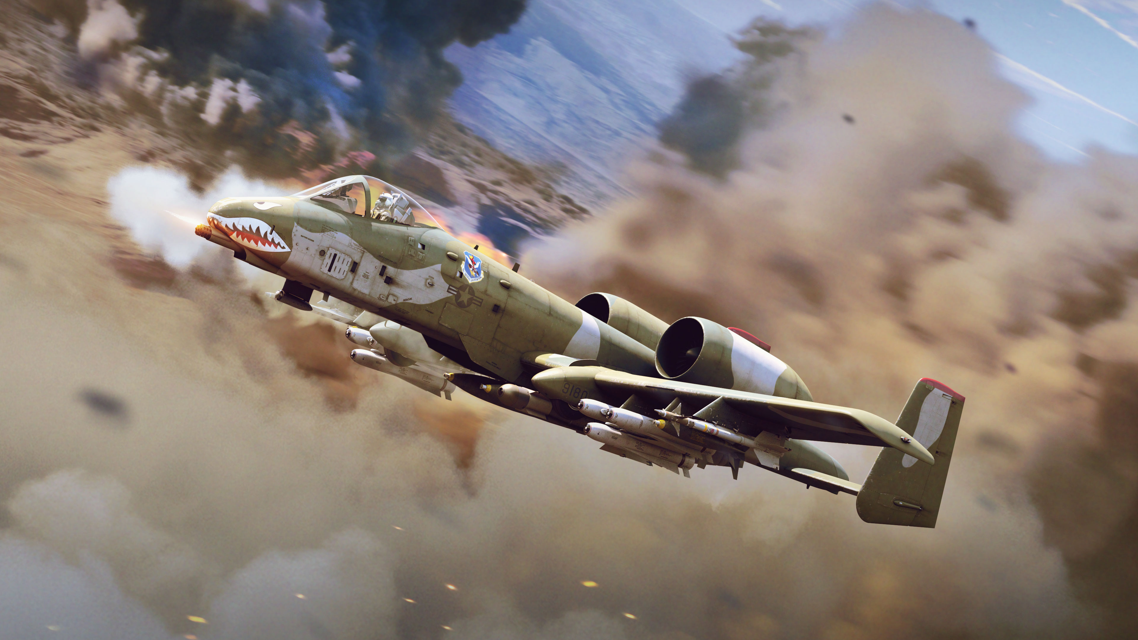 A-10C Thunderbolt II, War Thunder Wallpaper, 3840x2160 4K Desktop