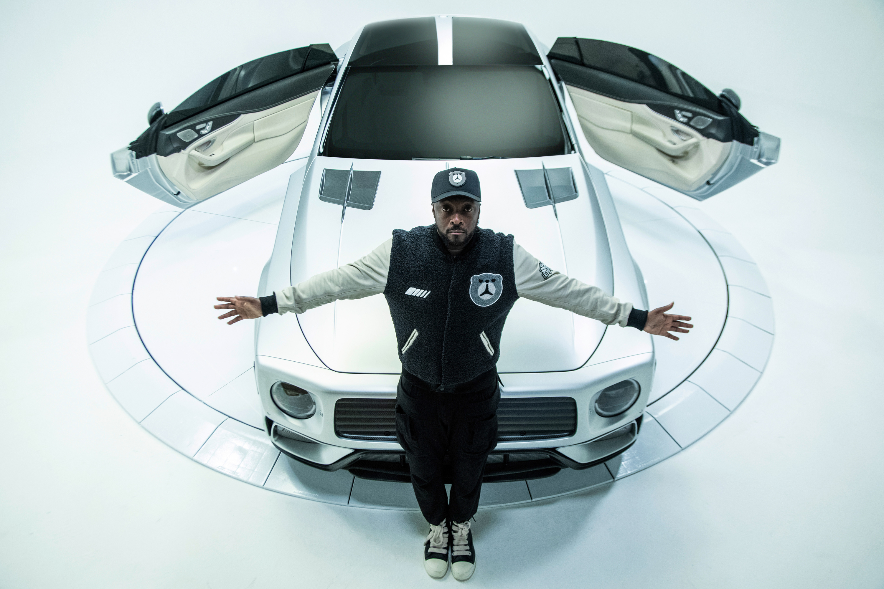 Will. i. am, Rapper, One-off Sports Car, Debut, 3000x2000 HD Desktop