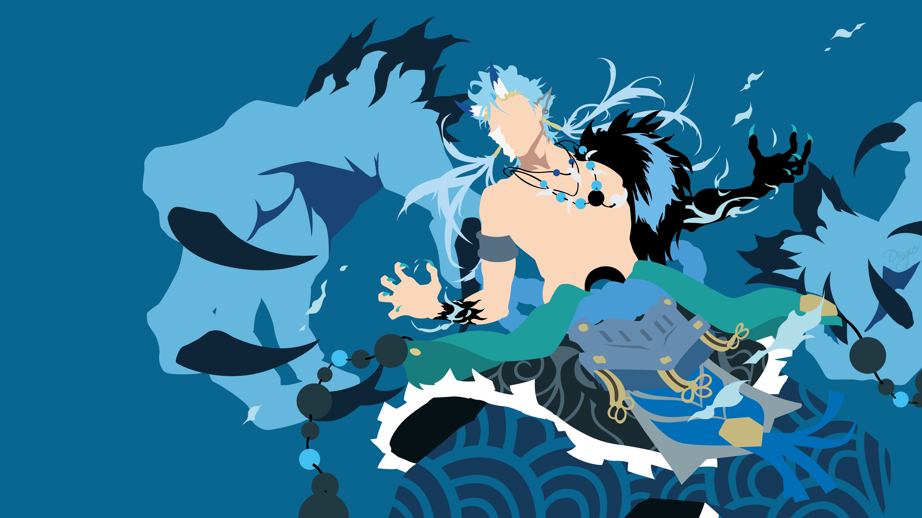 Grimmjow Jaggerjack, High definition, Wallpaper collection, Striking backgrounds, 3840x2160 HD Desktop