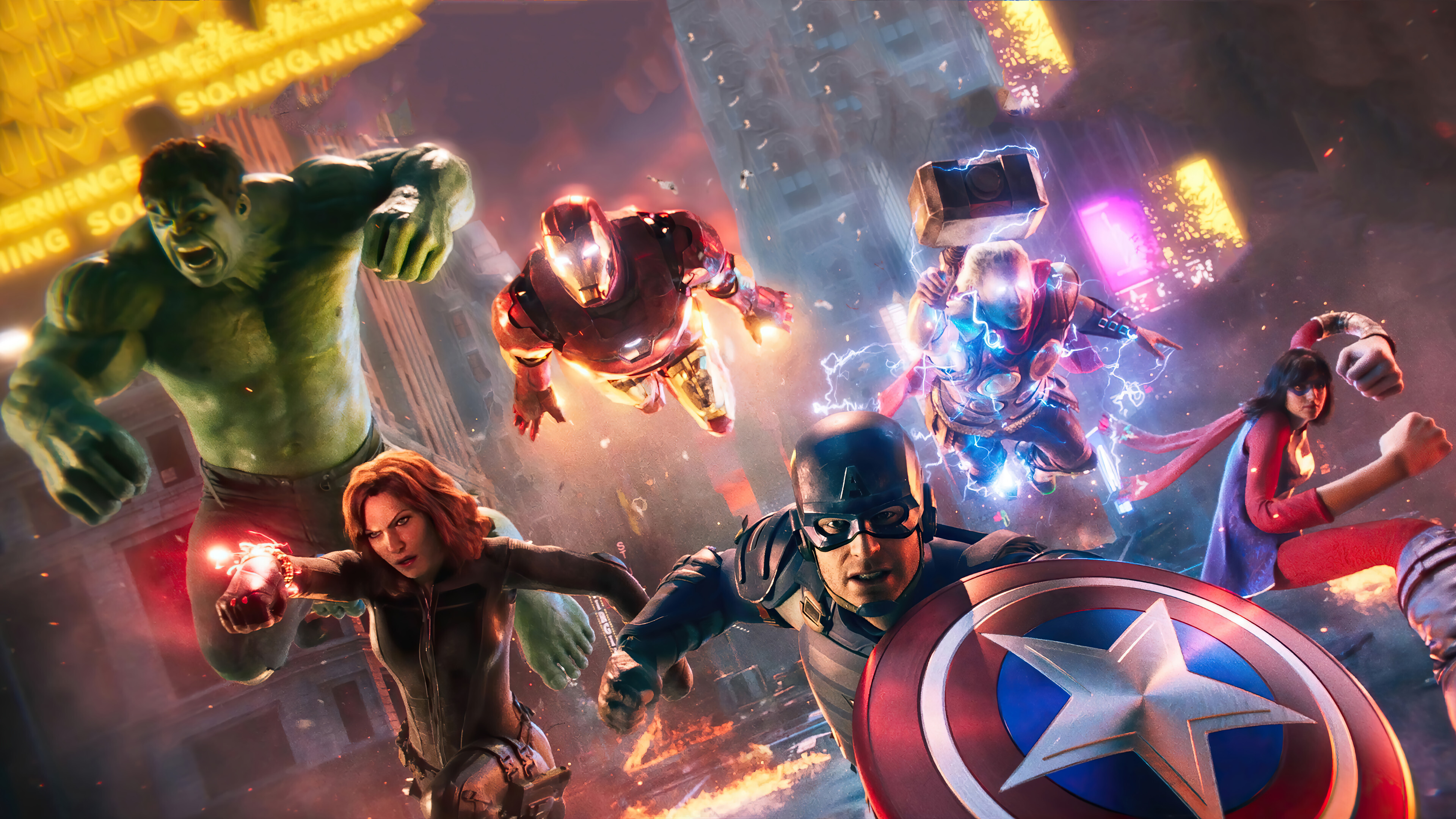 Avengers, Marvel Heroes Wallpaper, 3840x2160 4K Desktop