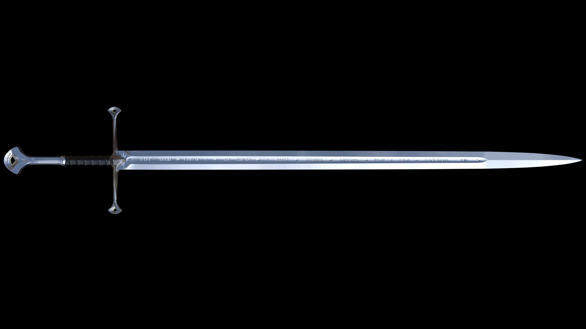 Anduril Sword, Arsen Spielberg, Movie prop, Anduril inspiration, 1920x1080 Full HD Desktop