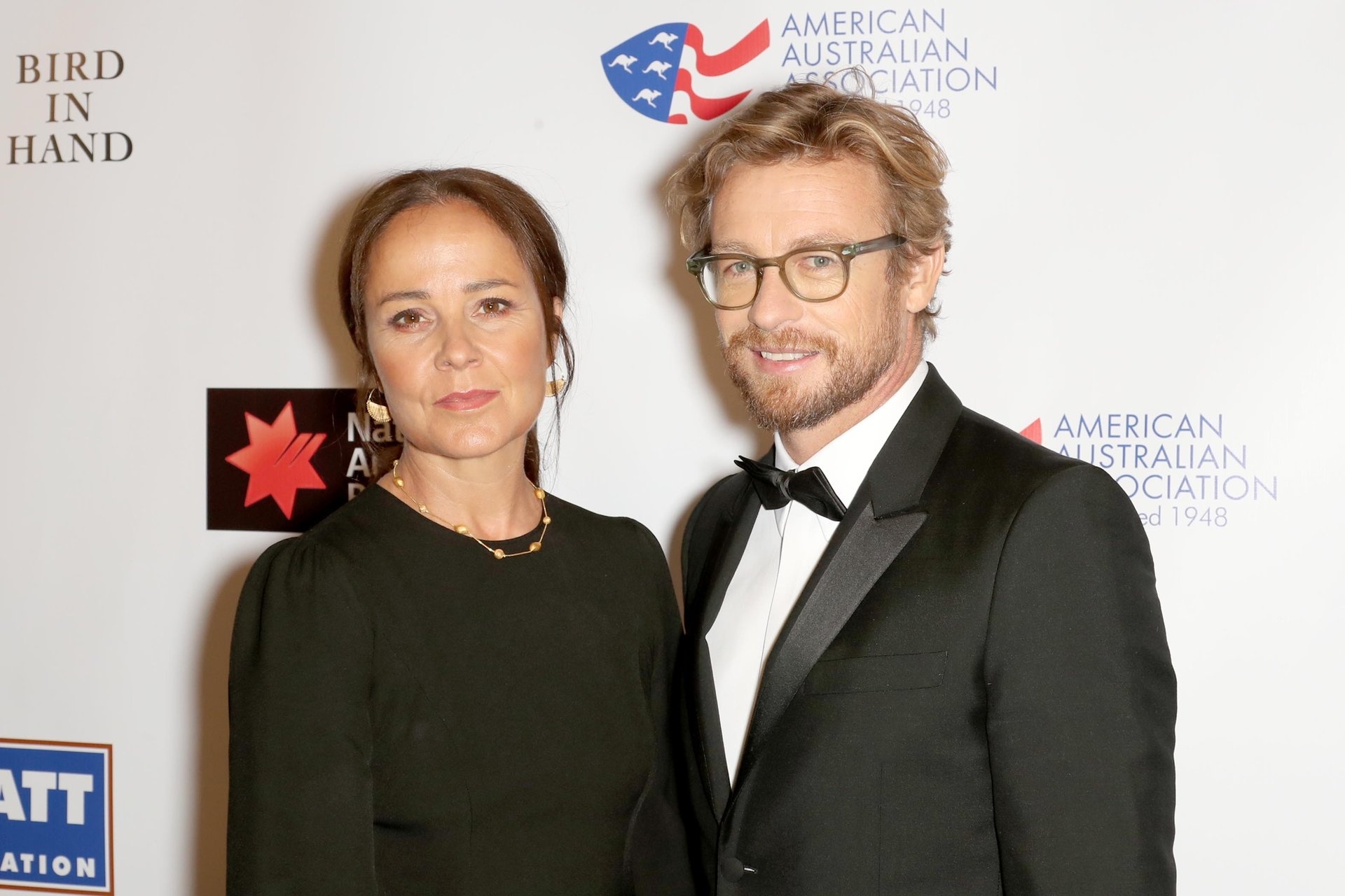 Rebecca Rigg, Simon Baker, Star couple, 1920x1280 HD Desktop