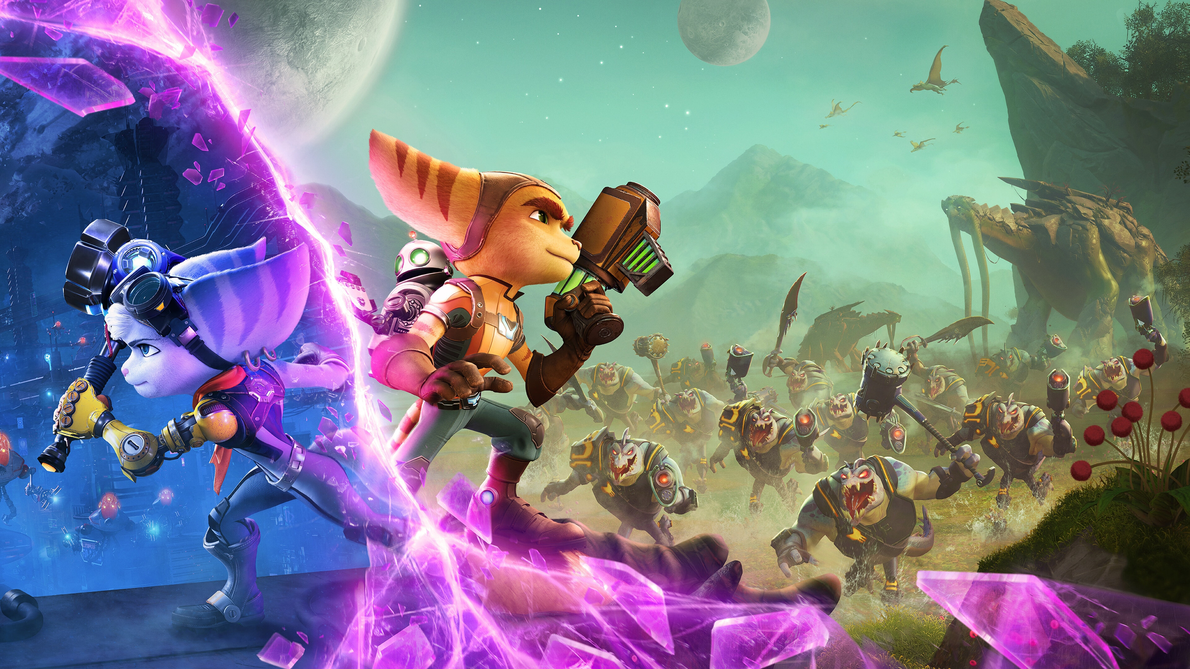 Ratchet and Clank, 1920x1080 wallpaper, Christopher Cunningham, Gaming, 3840x2160 4K Desktop