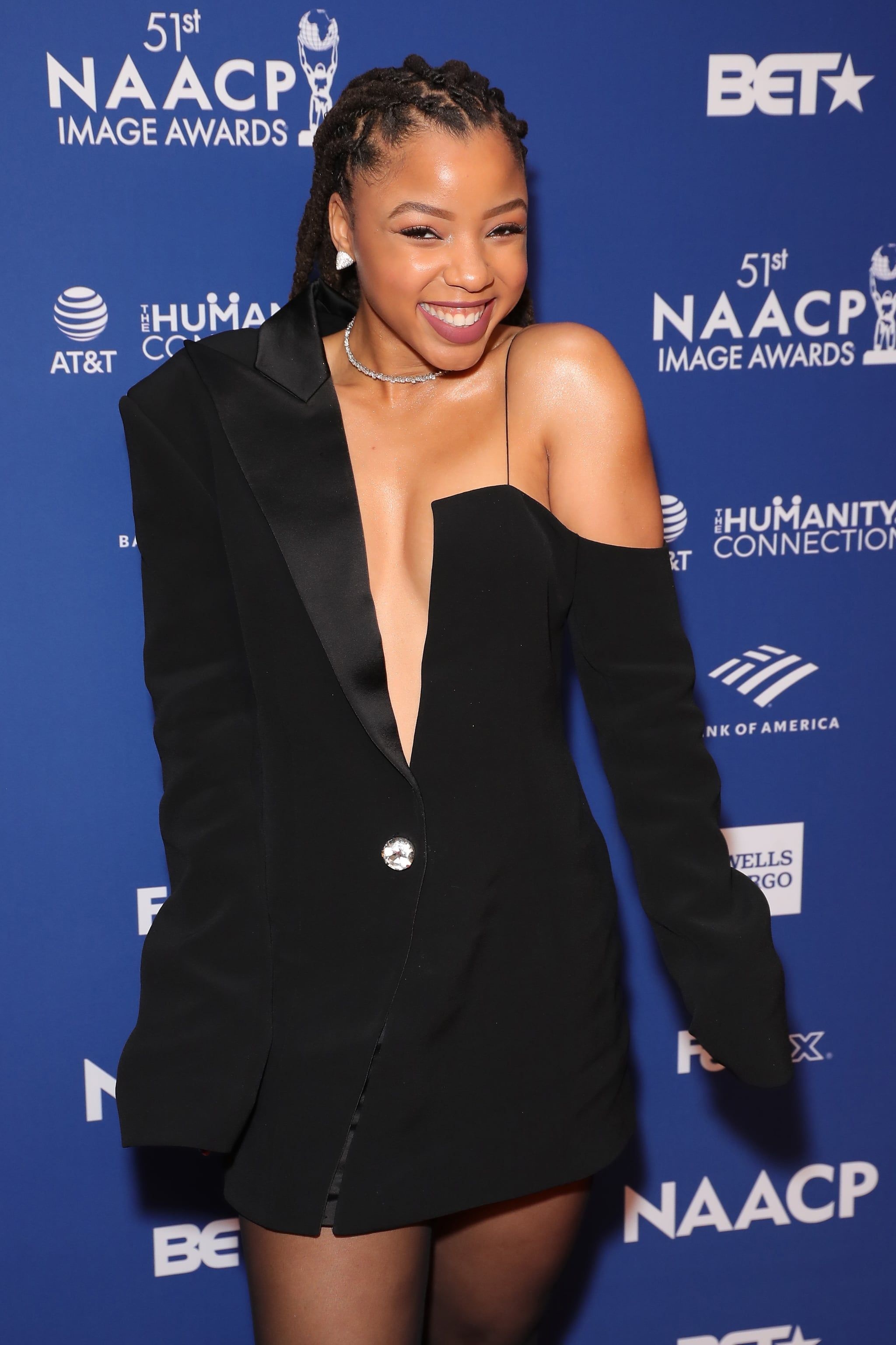 Chloe Bailey, NAACP Image Awards, Dinner, 2050x3080 HD Phone