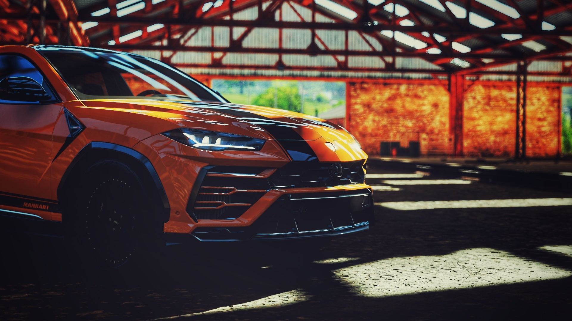 Lamborghini Urus, Forza Horizon 4 wallpaper, Sunny manhart edition, 1920x1080 Full HD Desktop