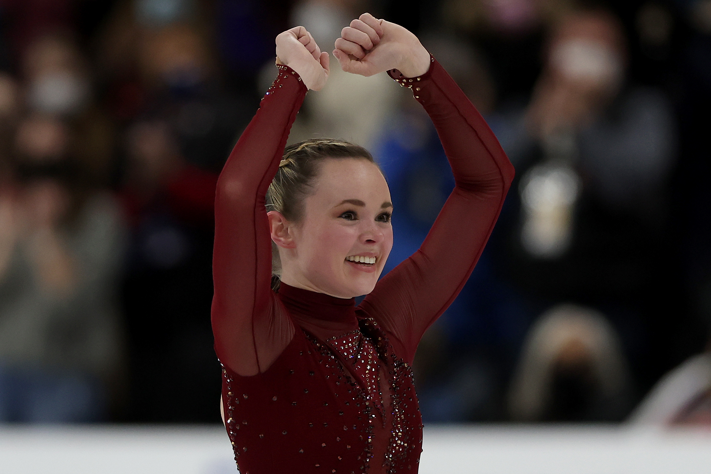 Mariah Bell, Figure skating Olympics, Team 2022, Bleacher Report, 3000x2000 HD Desktop