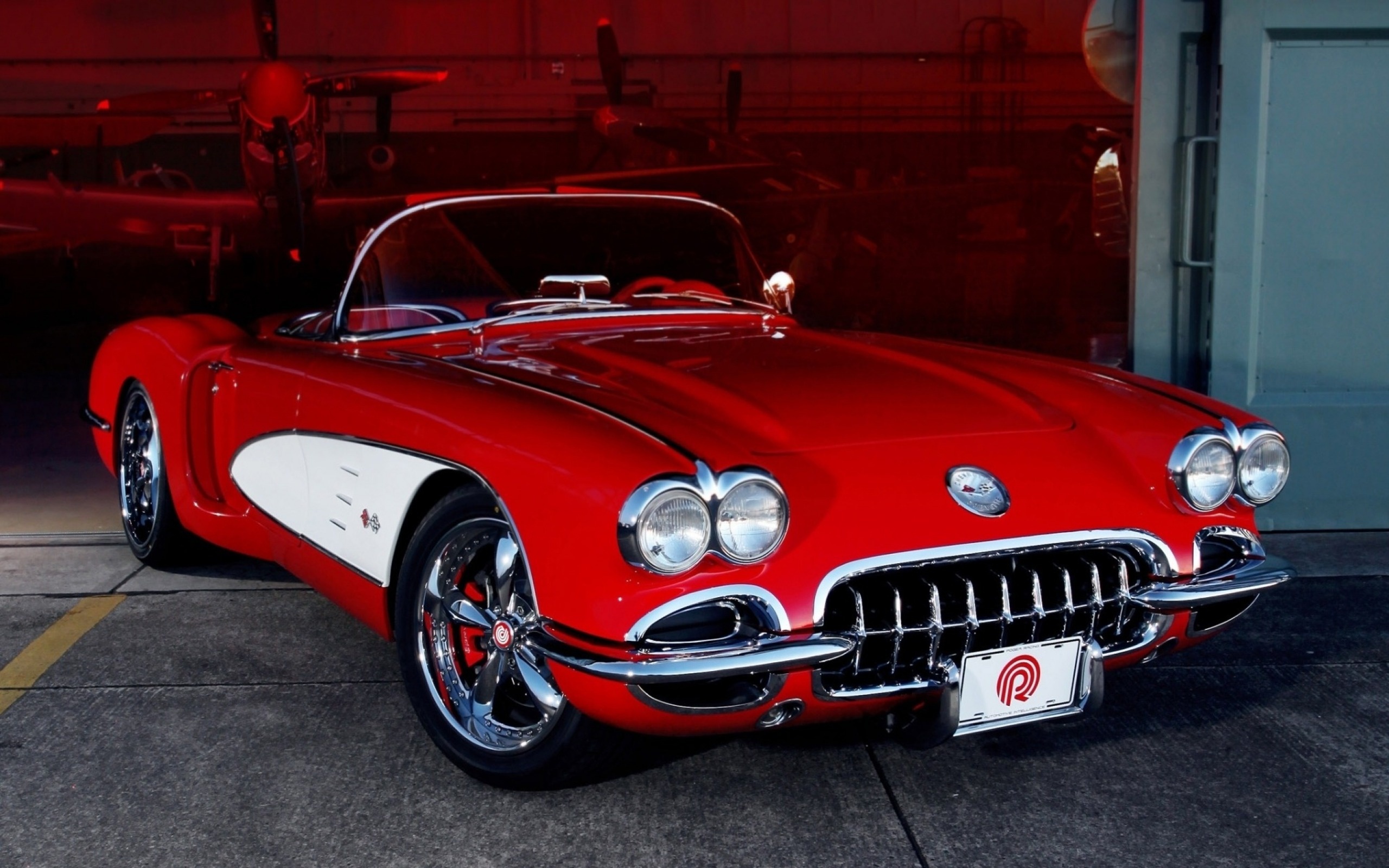 1954 Corvette C1, Corvette Wallpaper, 2560x1600 HD Desktop