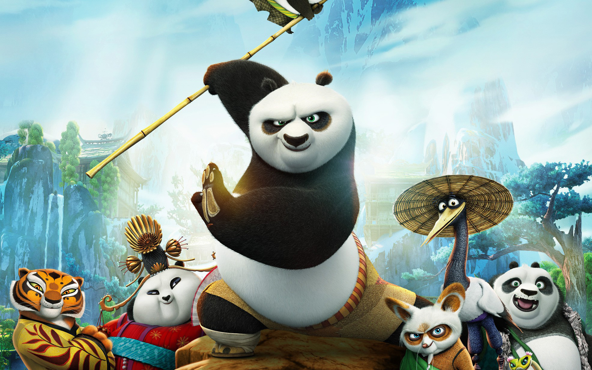 Kung Fu Panda 3, Wallpaper, 1920x1200 HD Desktop