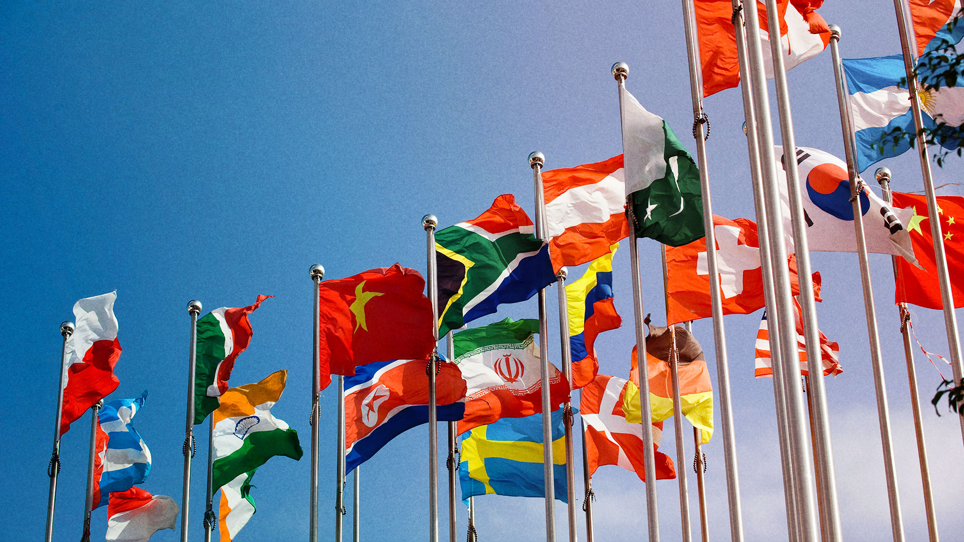 International Flags, Policy work, International Women's Forum, Global meetings, 1920x1080 Full HD Desktop