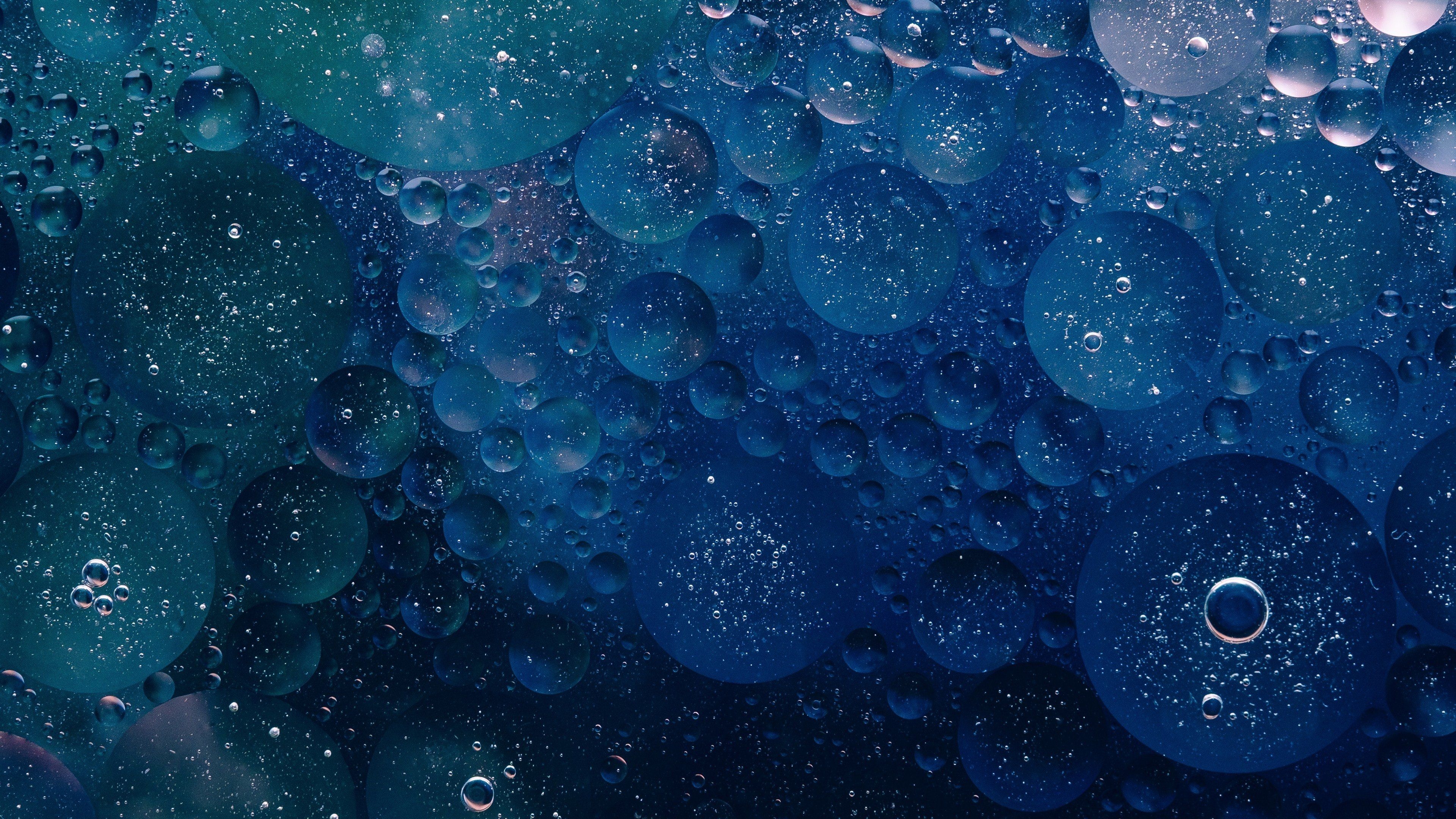 Vibrant colors, High-resolution spheres, Intense hues, Abstract soap orbs, Vivid visual texture, 3840x2160 4K Desktop