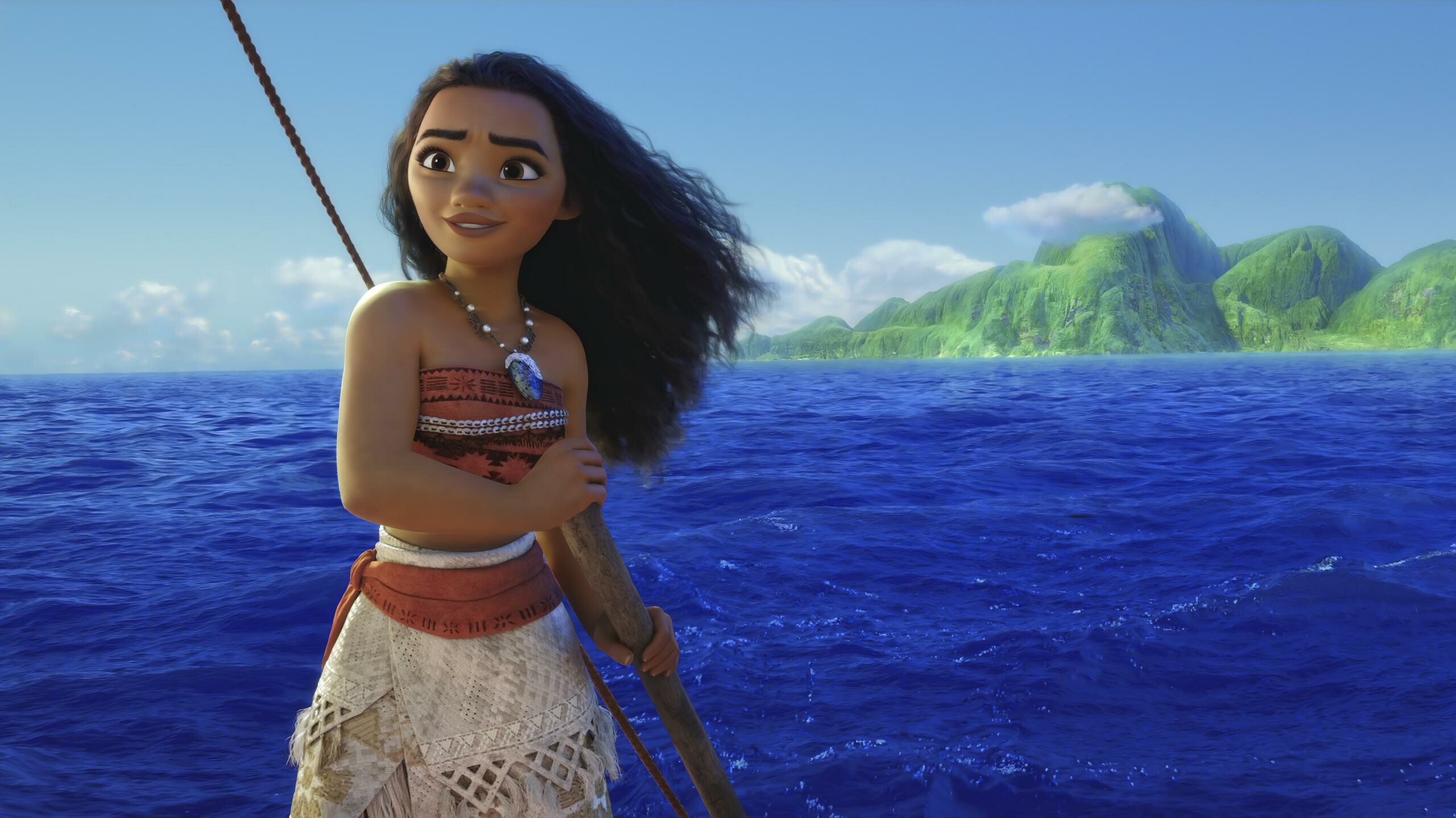 Moana ethereal scenery, Homecoming journey, 8k wallpaper, Link in comments, 2560x1440 HD Desktop