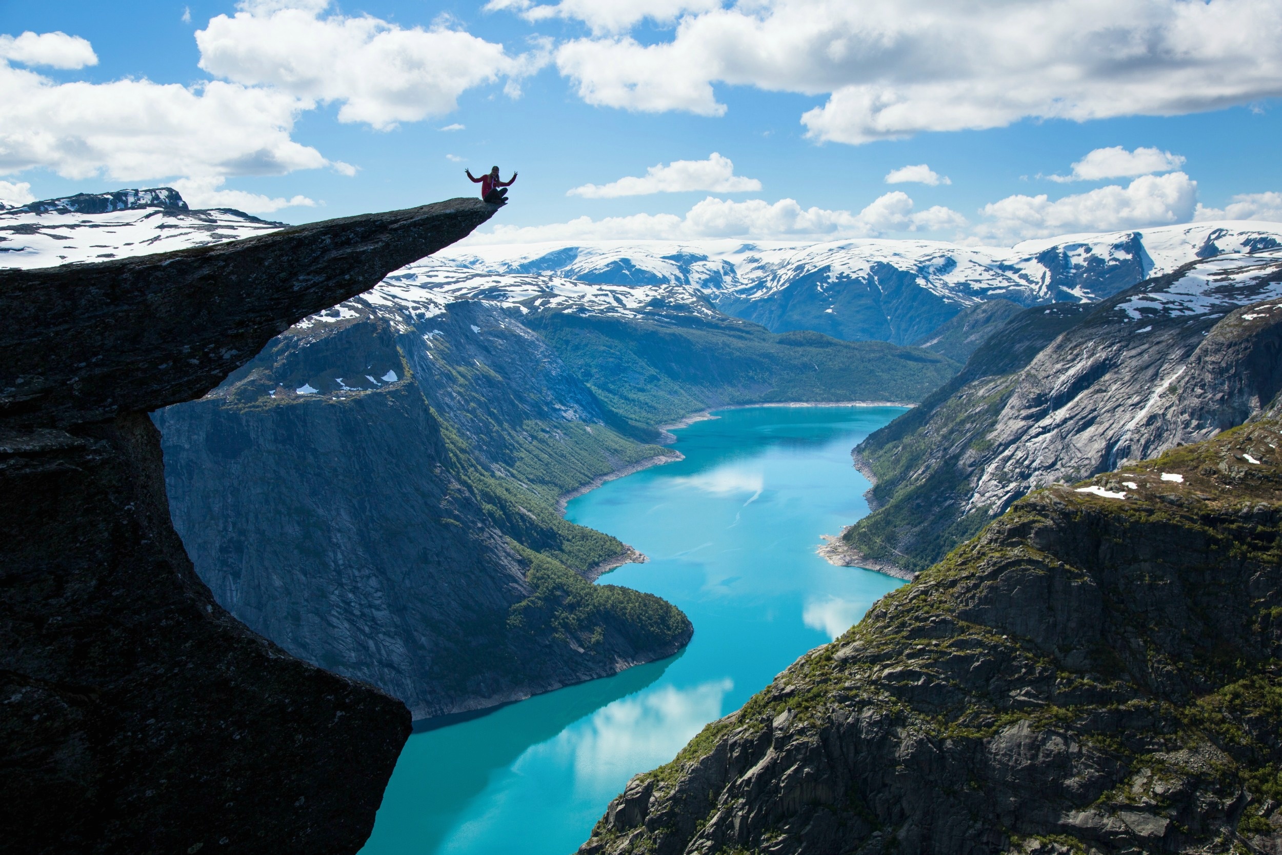 Troll's Tongue, Norwegian Fjords Wallpaper, 2500x1670 HD Desktop