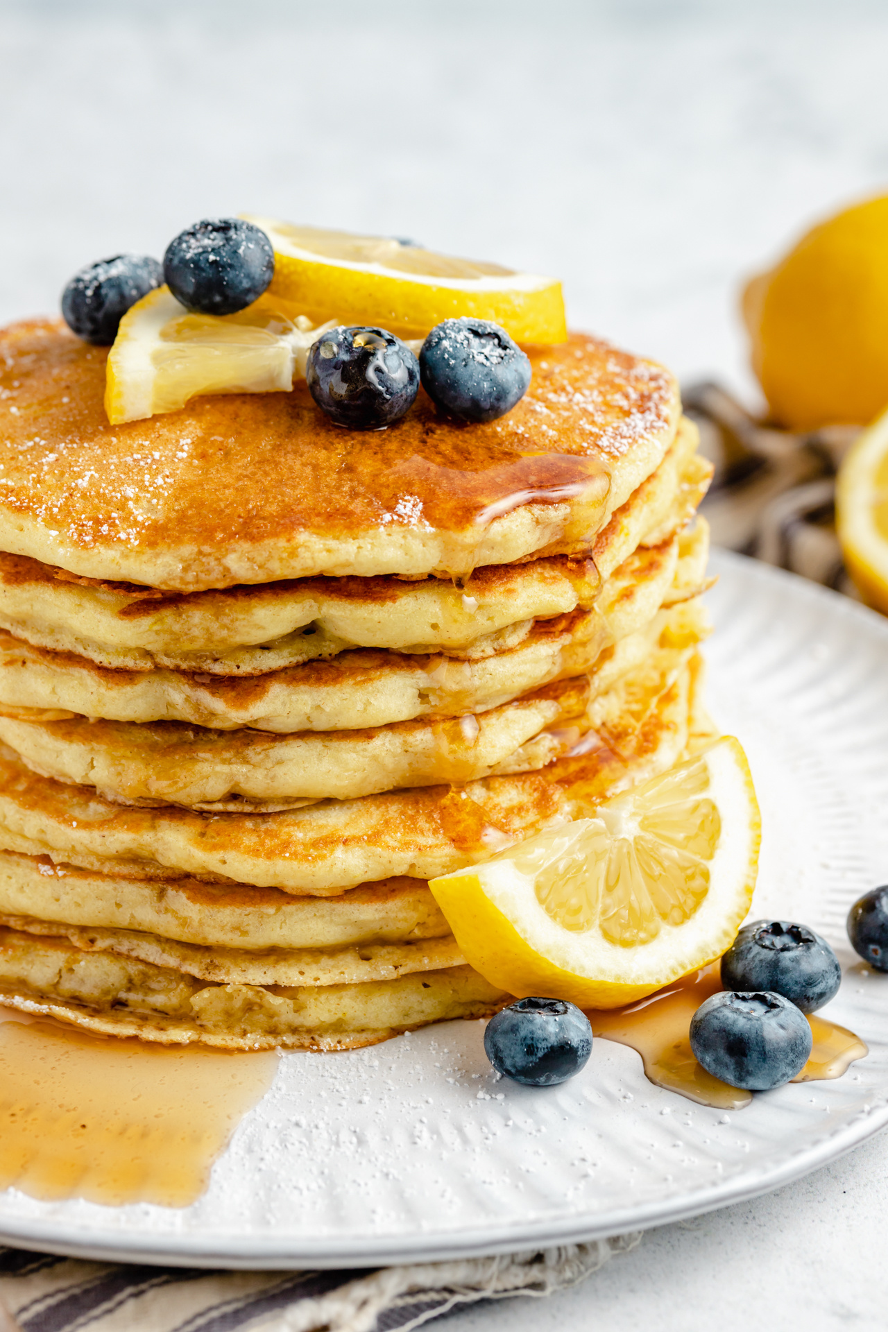 Lemon ricotta pancakes, Kims cravings, Citrusy delight, Food pancake, 1280x1920 HD Phone