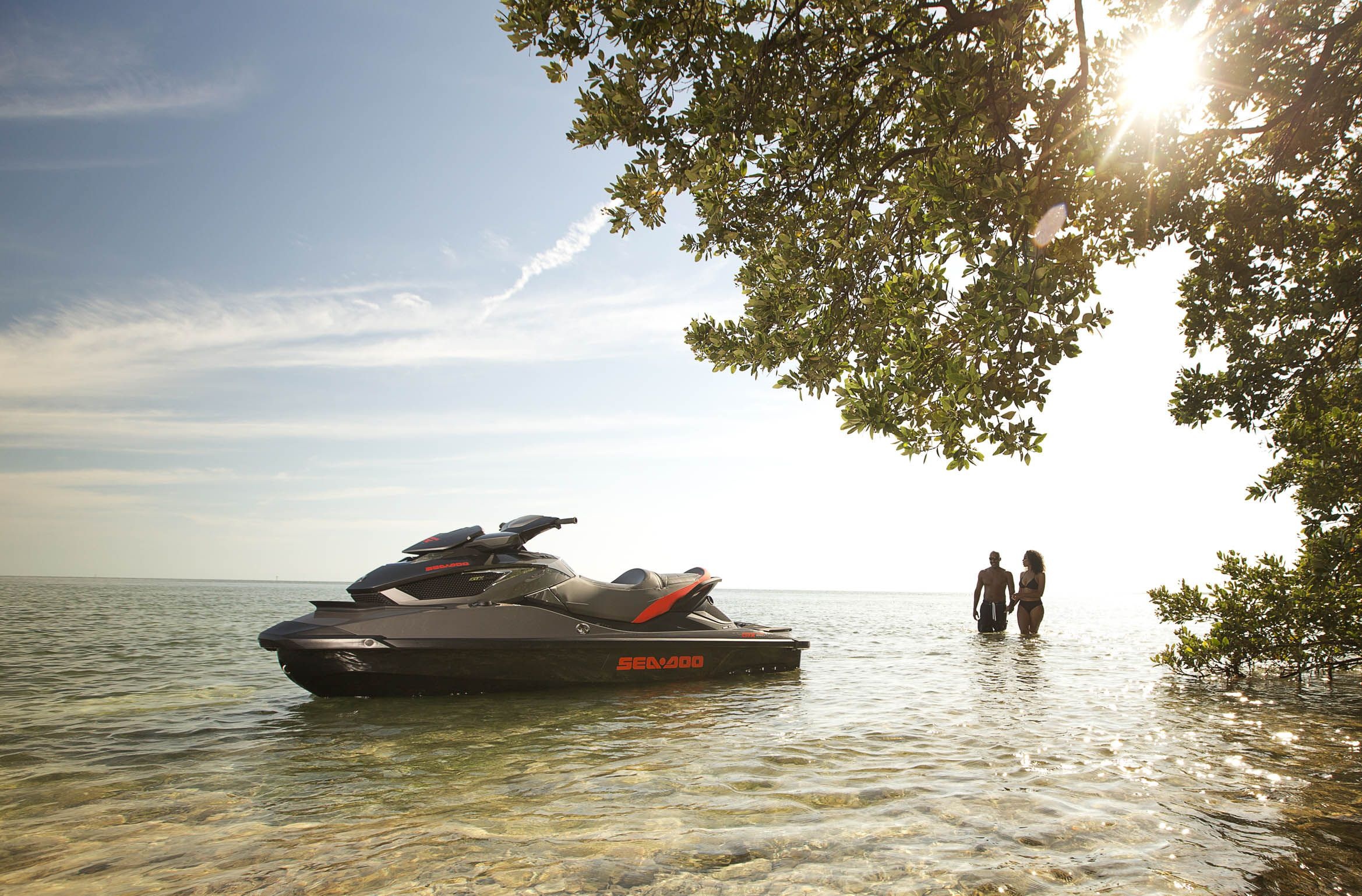 Stand-up jet ski, 4K display, High-definition images, Stunning backgrounds, 2340x1540 HD Desktop