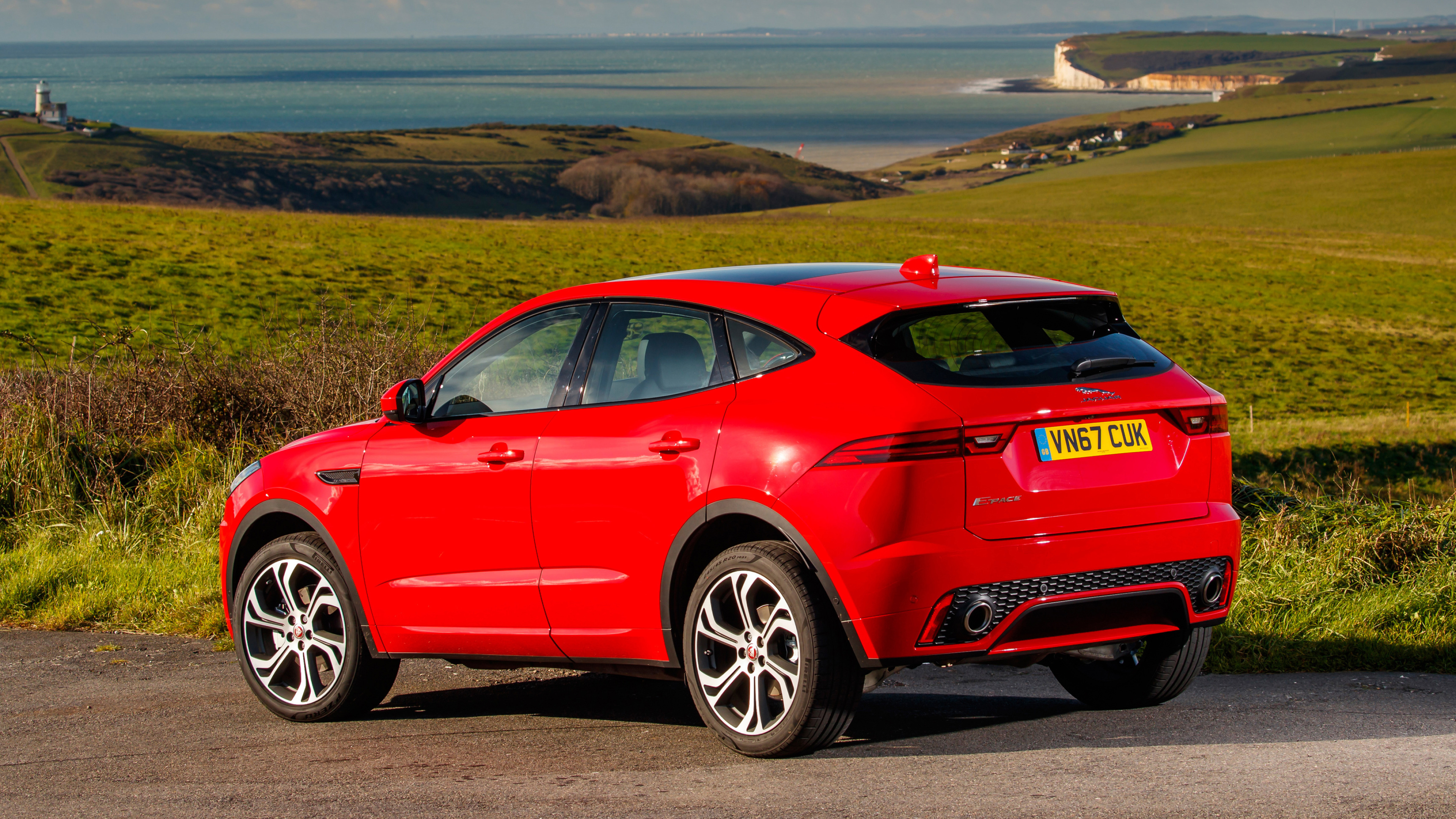 Jaguar E-PACE, Striking design, Refined power, Iconic first edition, 3840x2160 4K Desktop