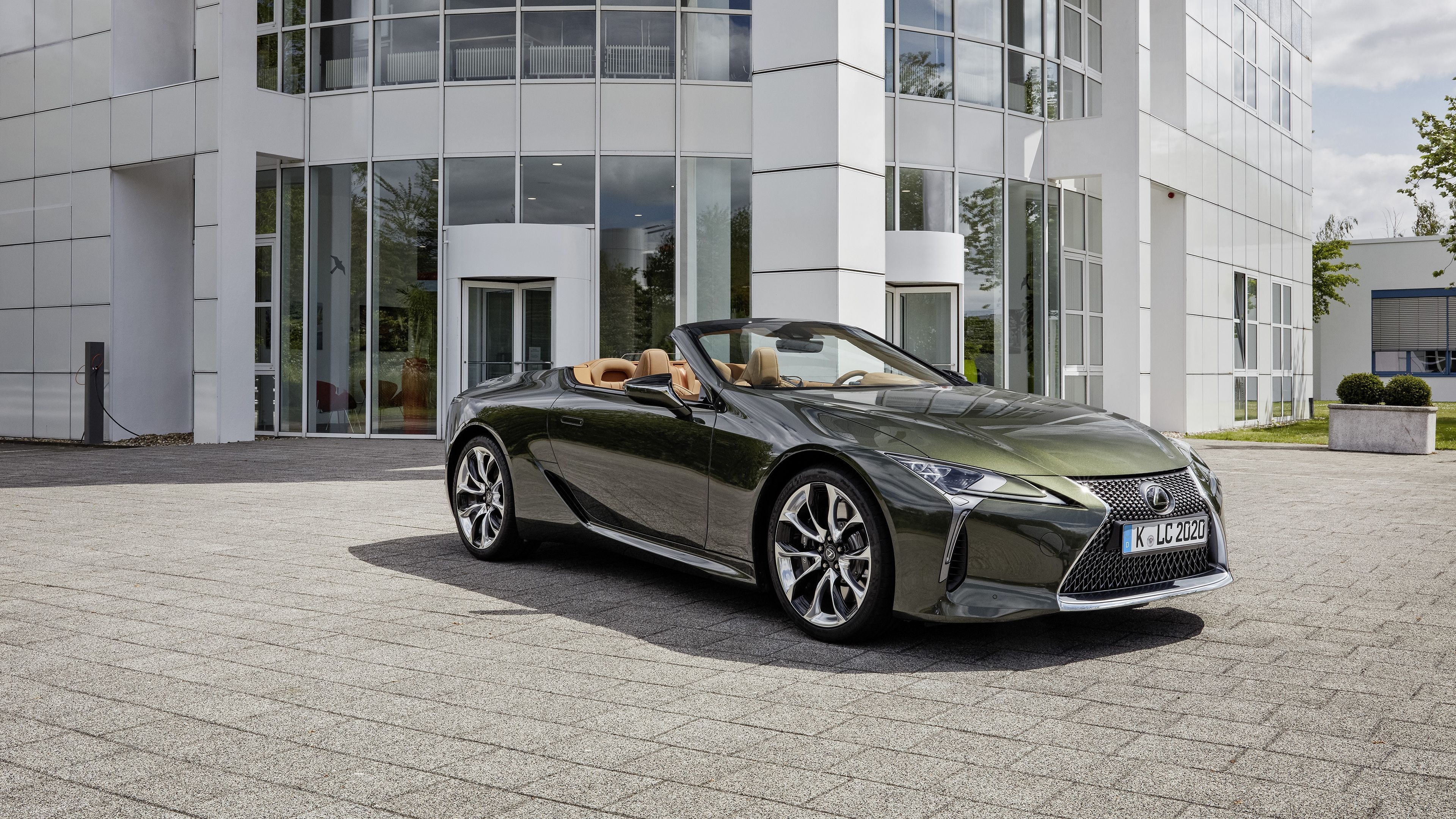 LC500 Cabriolet, Lexus LC Wallpaper, 3840x2160 4K Desktop