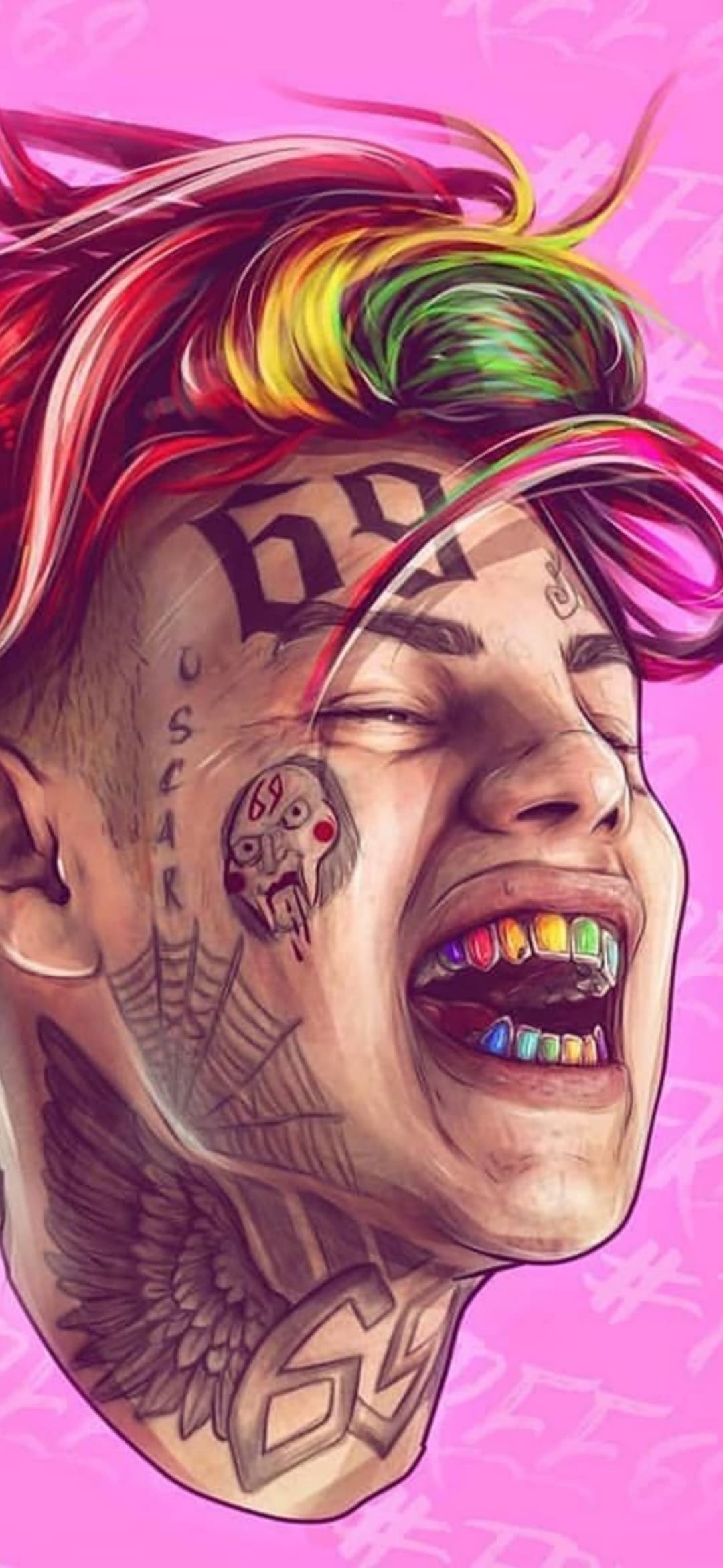 656ix9ine iPhone wallpapers, 4k & HD, 1080x2340 HD Phone