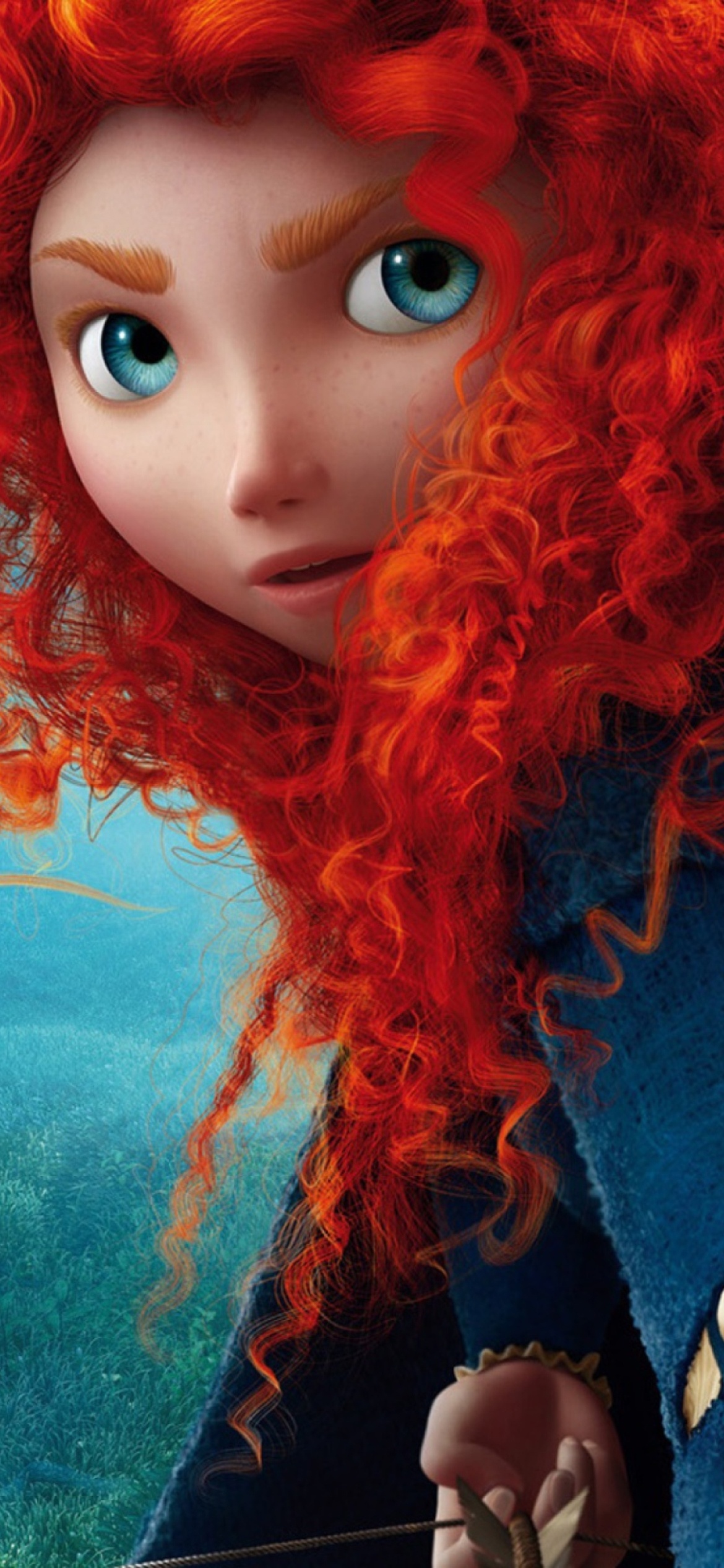 Pixar Brave wallpaper, iPhone 11, Animated film, Pixar Animation Studios, 1170x2540 HD Phone