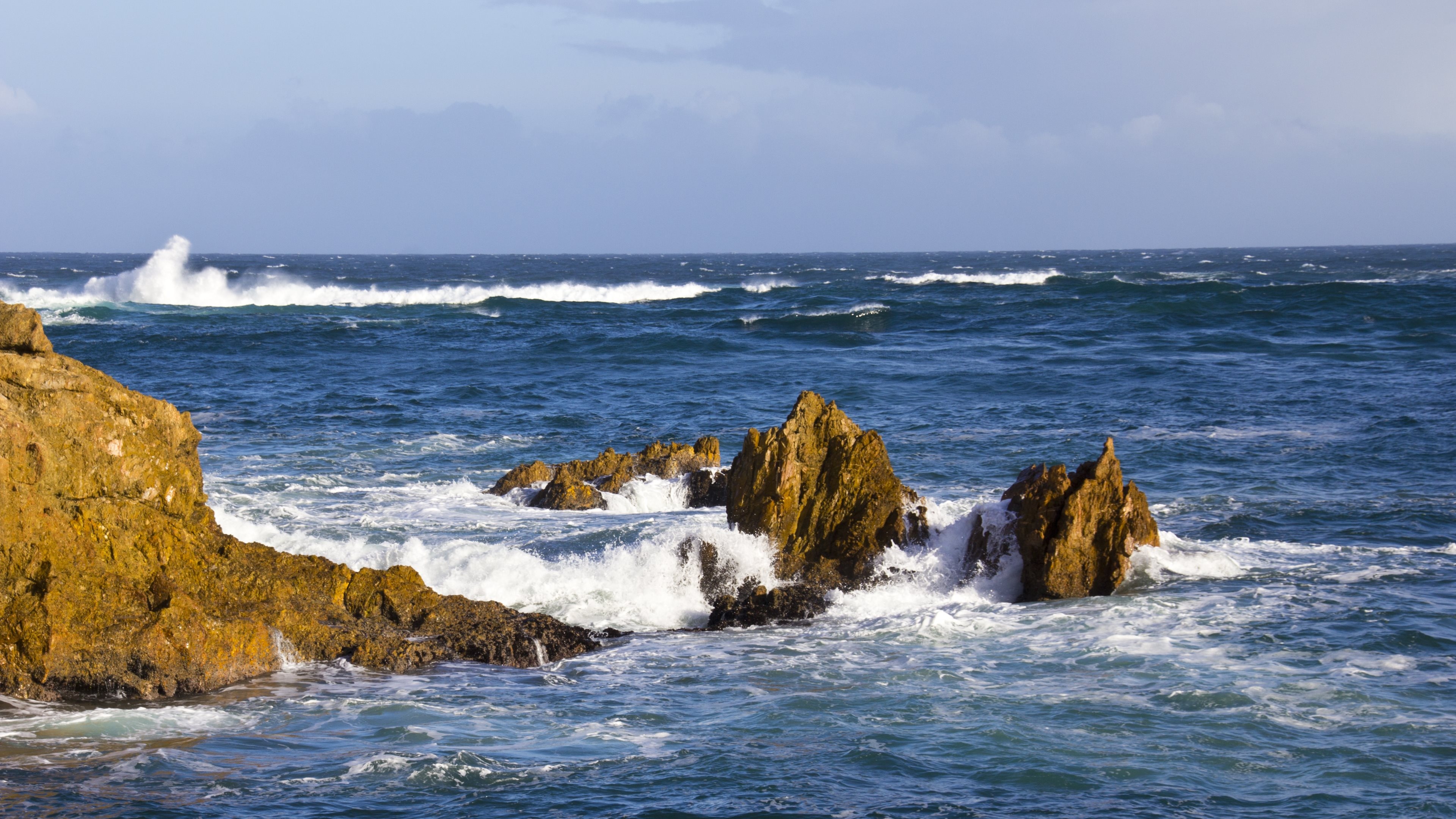 Seascape, Ultra wallpaper, 3840x2160 4K Desktop