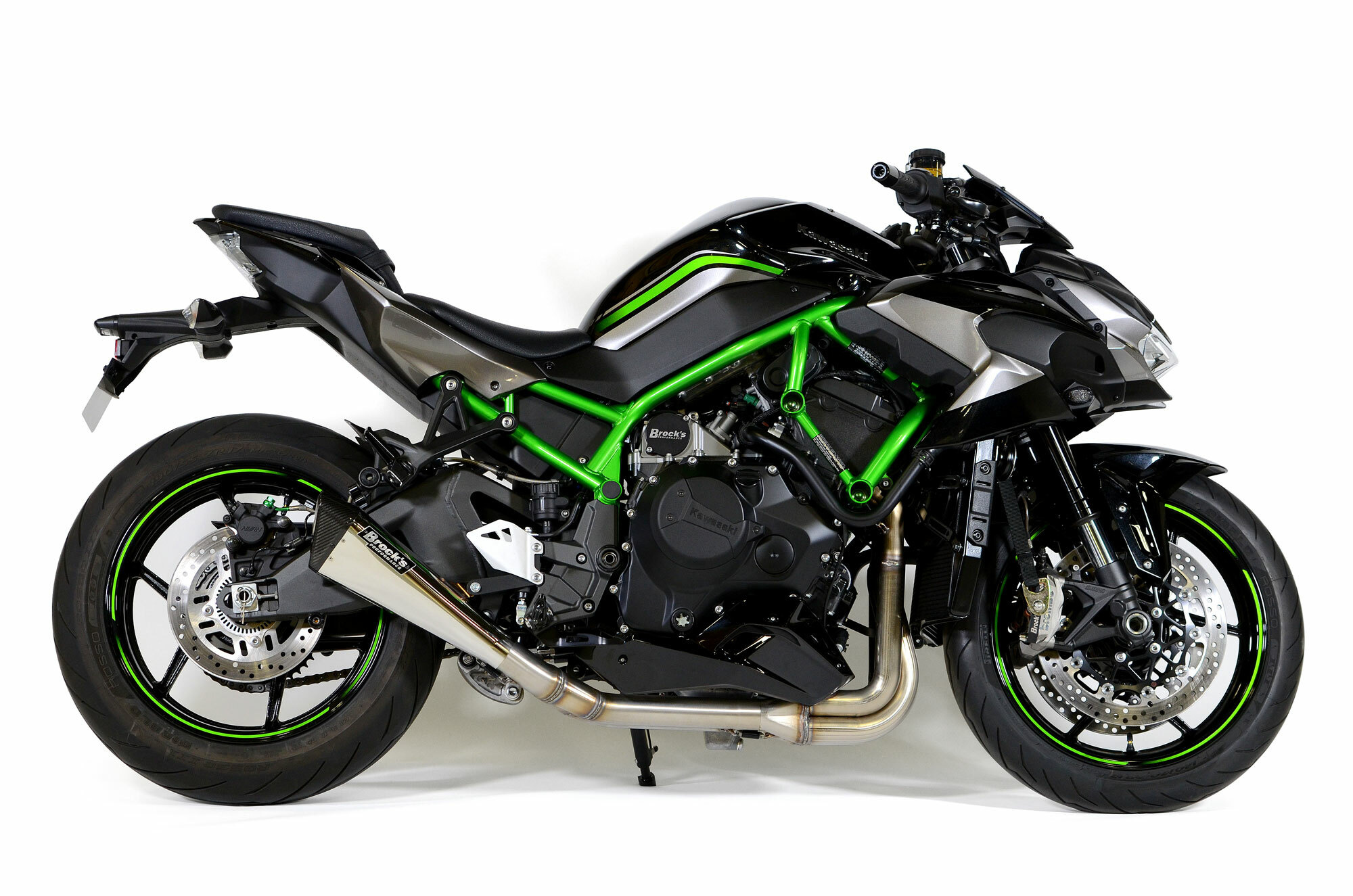 Kawasaki Z H2, Brocks System Penta Carbon, 2000x1330 HD Desktop