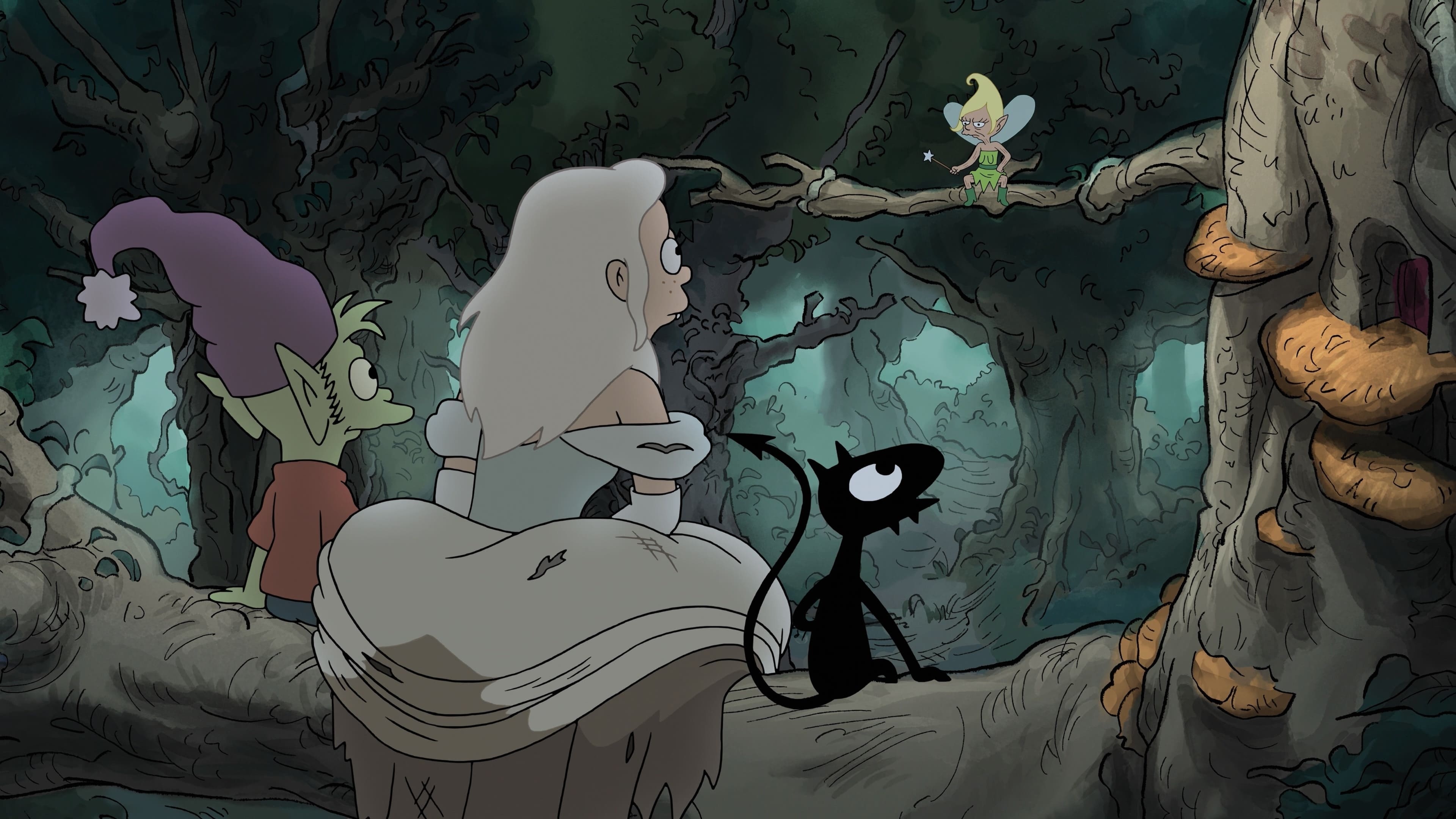 Disenchantment, TV series, Backdrops, The Movie Database, 3840x2160 4K Desktop