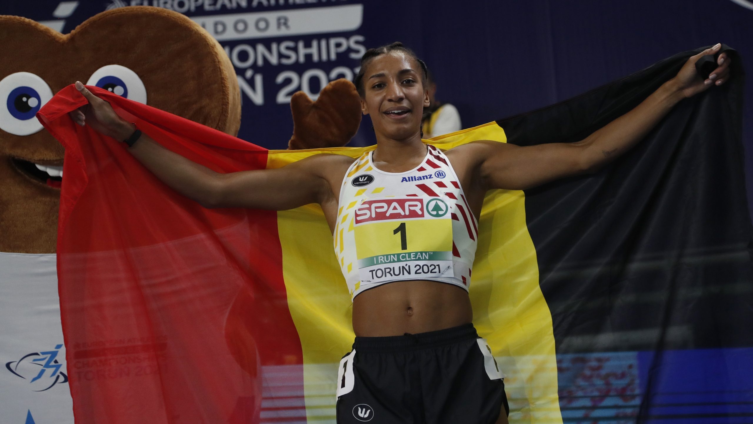 Nafissatou Thiam, Priority vaccines, Belgian Olympians, Tokyo Games, 2560x1450 HD Desktop