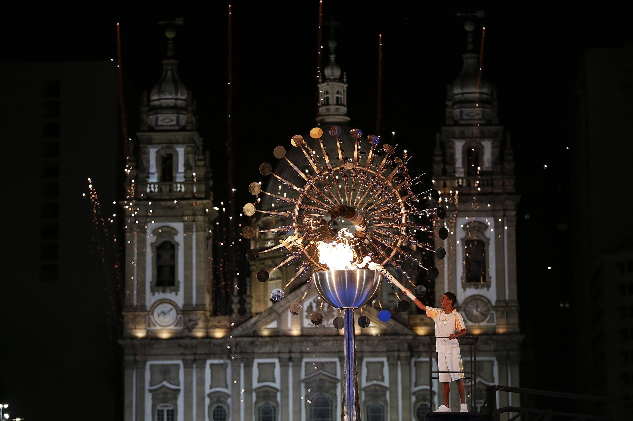 Almost 100 years, Lighting the, Olympic Flame, Daily sabah, 2200x1470 HD Desktop