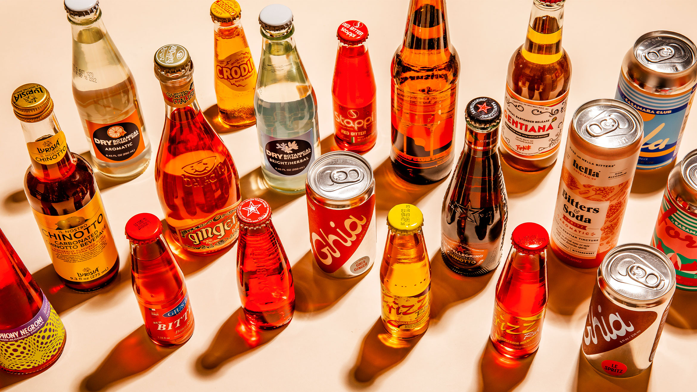 Italian non-alcoholic sodas, Aperitivo drinks, Bubbly refreshment, Italian flavors, 2340x1320 HD Desktop