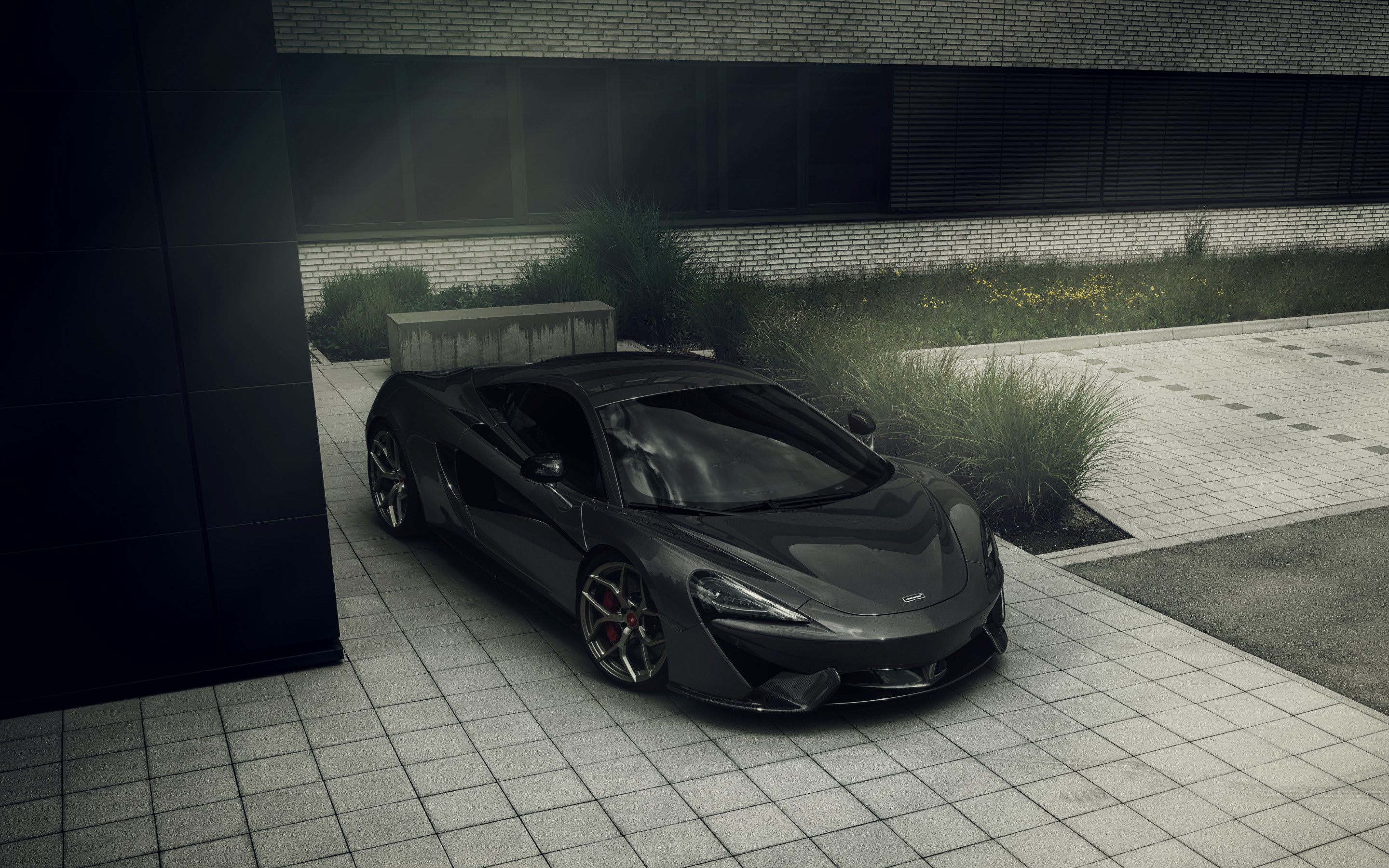 McLaren 570S, Pogea Racing tuning, Front view beauty, Aggressive and stylish, 2880x1800 HD Desktop