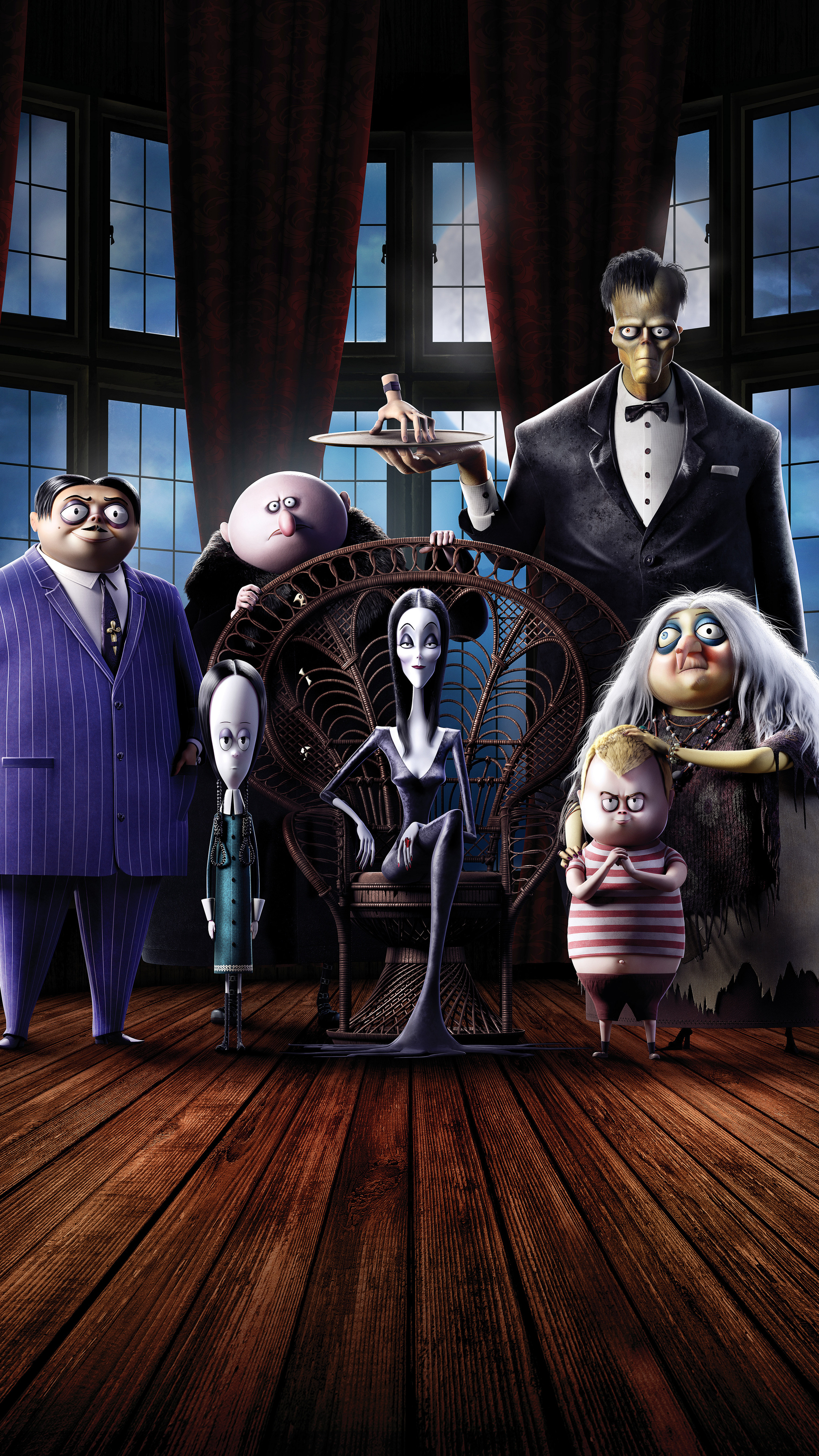 The Addams, Family Wallpaper, 2160x3840 4K Phone