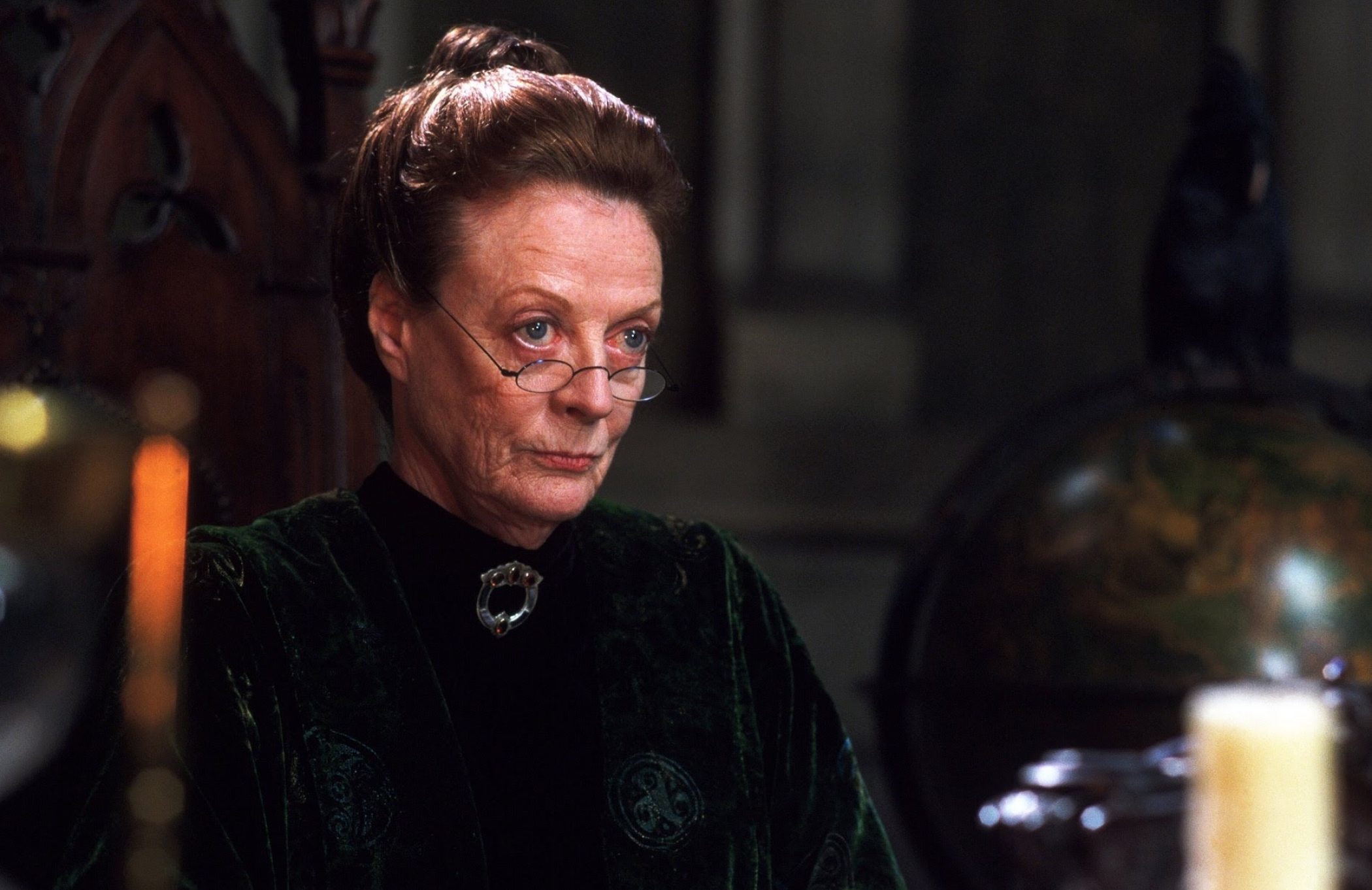 Minerva McGonagall, Harry Potter, Powerful wizard, Hogwarts professor, 2100x1370 HD Desktop