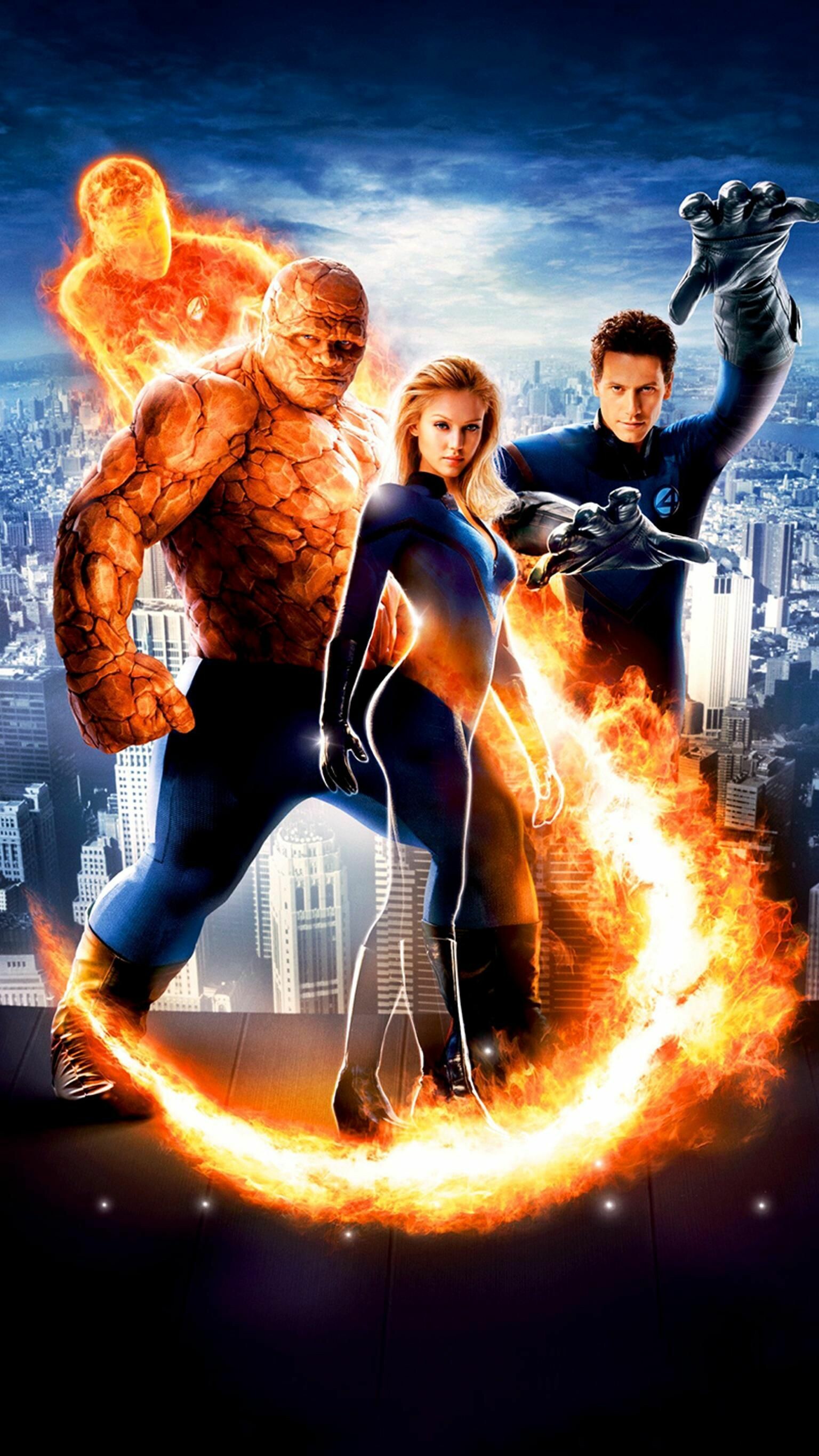 Fantastic Four, Movie iPhone wallpapers, 1540x2740 HD Phone