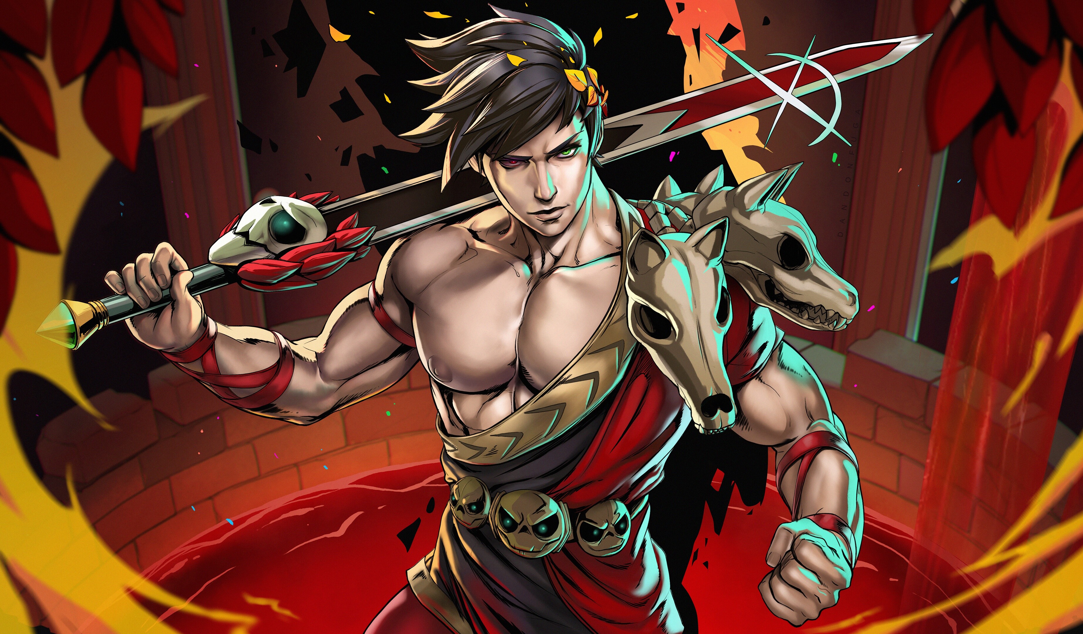 Zagreus, Hades Wallpaper, 3690x2160 HD Desktop