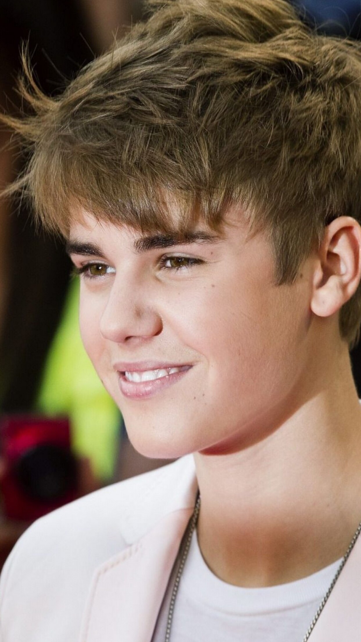 Screen beauty, Young talent, Bieber vibes, Enigmatic figure, 1250x2210 HD Phone