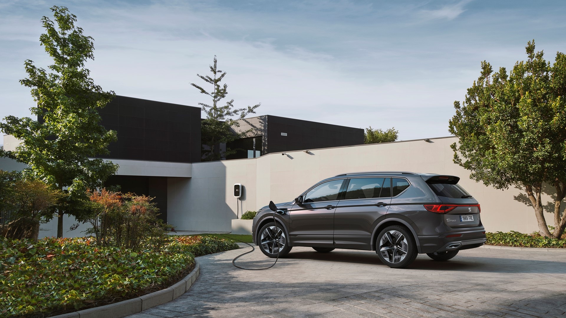 Seat Tarraco FR, PHEV technology, Efficiency, Sportiness, 1920x1080 Full HD Desktop