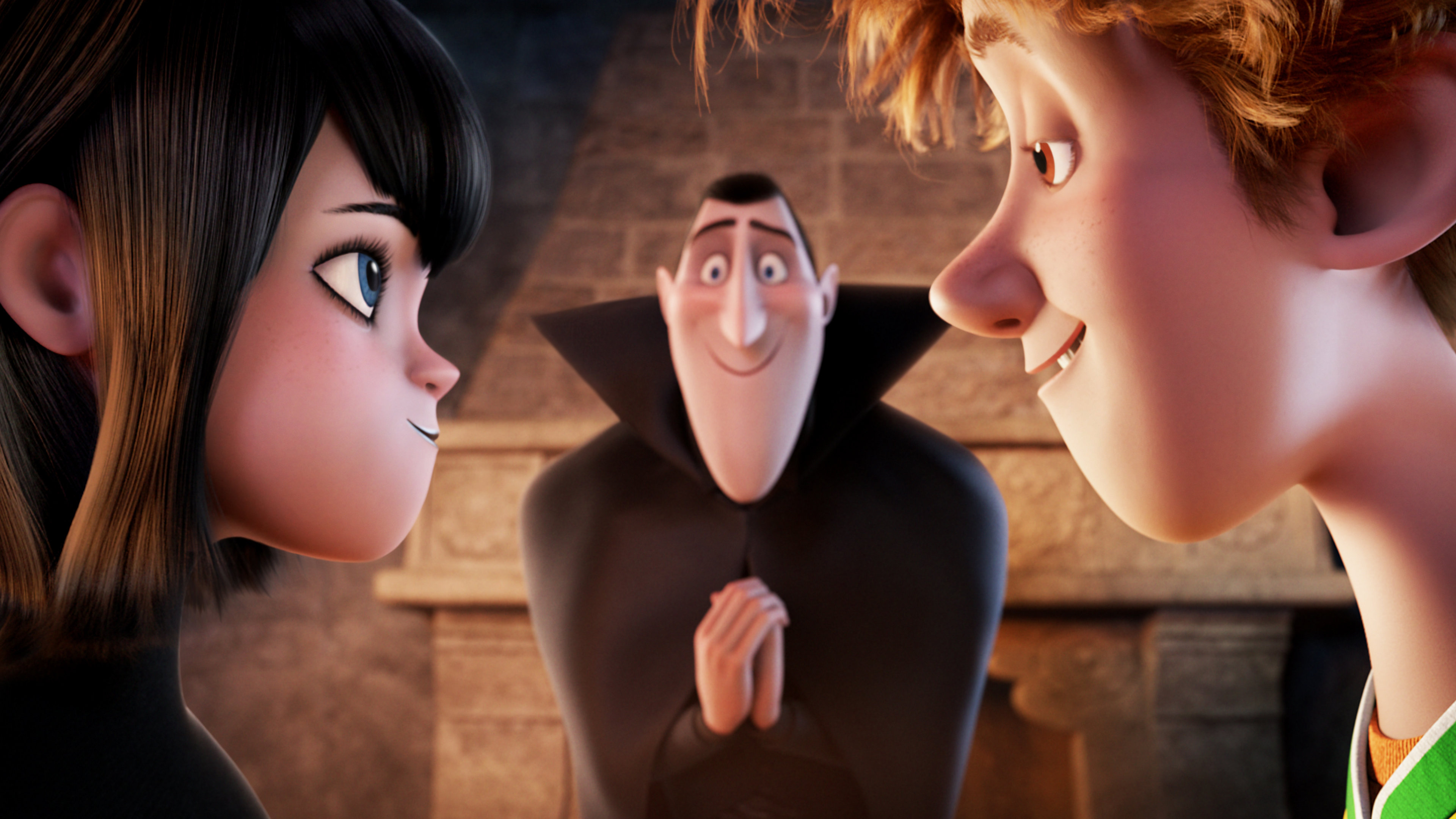 Hotel Transylvania charm, Ultra HD background, Fun vacation, Animated nostalgia, 3840x2160 4K Desktop