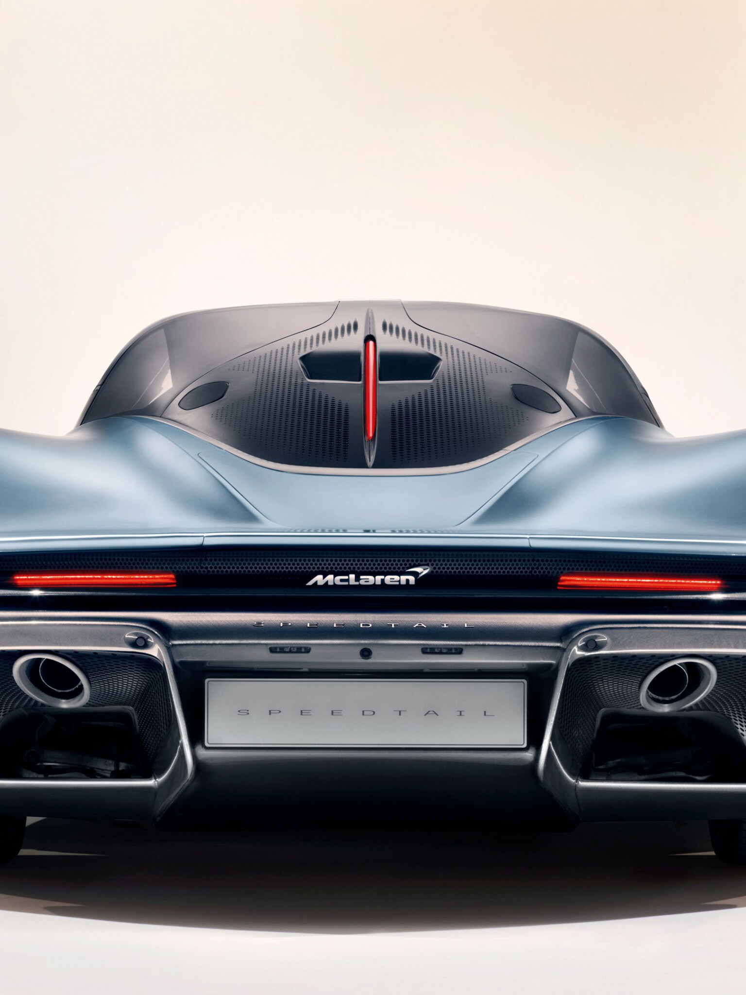 McLaren Speedtail, Epic 4k visuals, Stunning rear view, Automotive masterpiece, 1540x2050 HD Phone