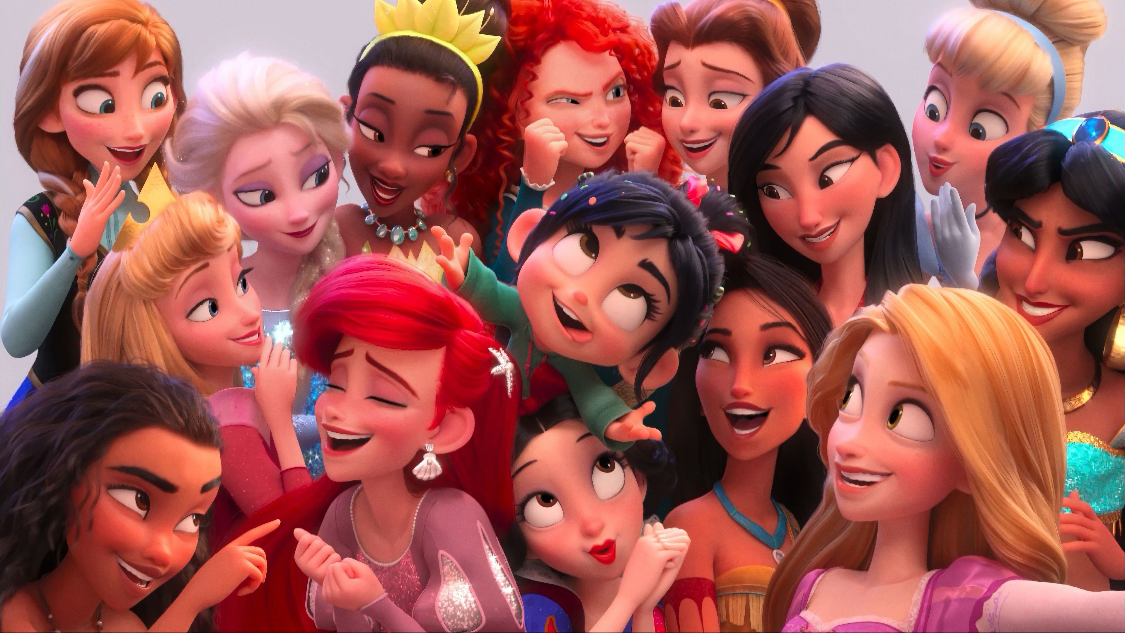 Ralph Breaks the Internet, Rapunzel Wallpaper, 3840x2160 4K Desktop