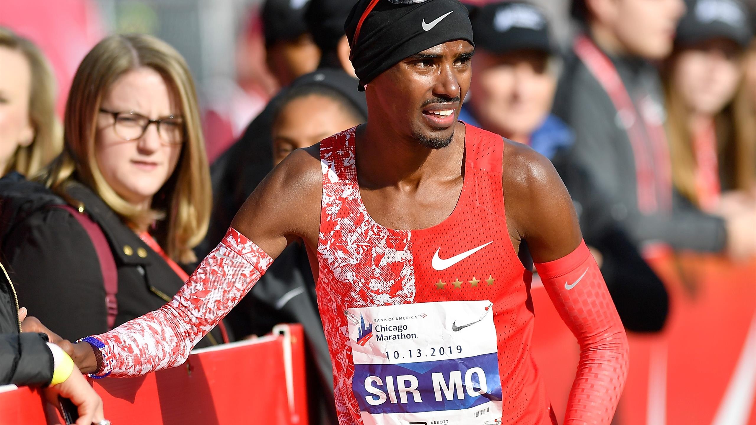 Chicago Marathon 2019, Mo Farah Wallpaper, 2560x1440 HD Desktop