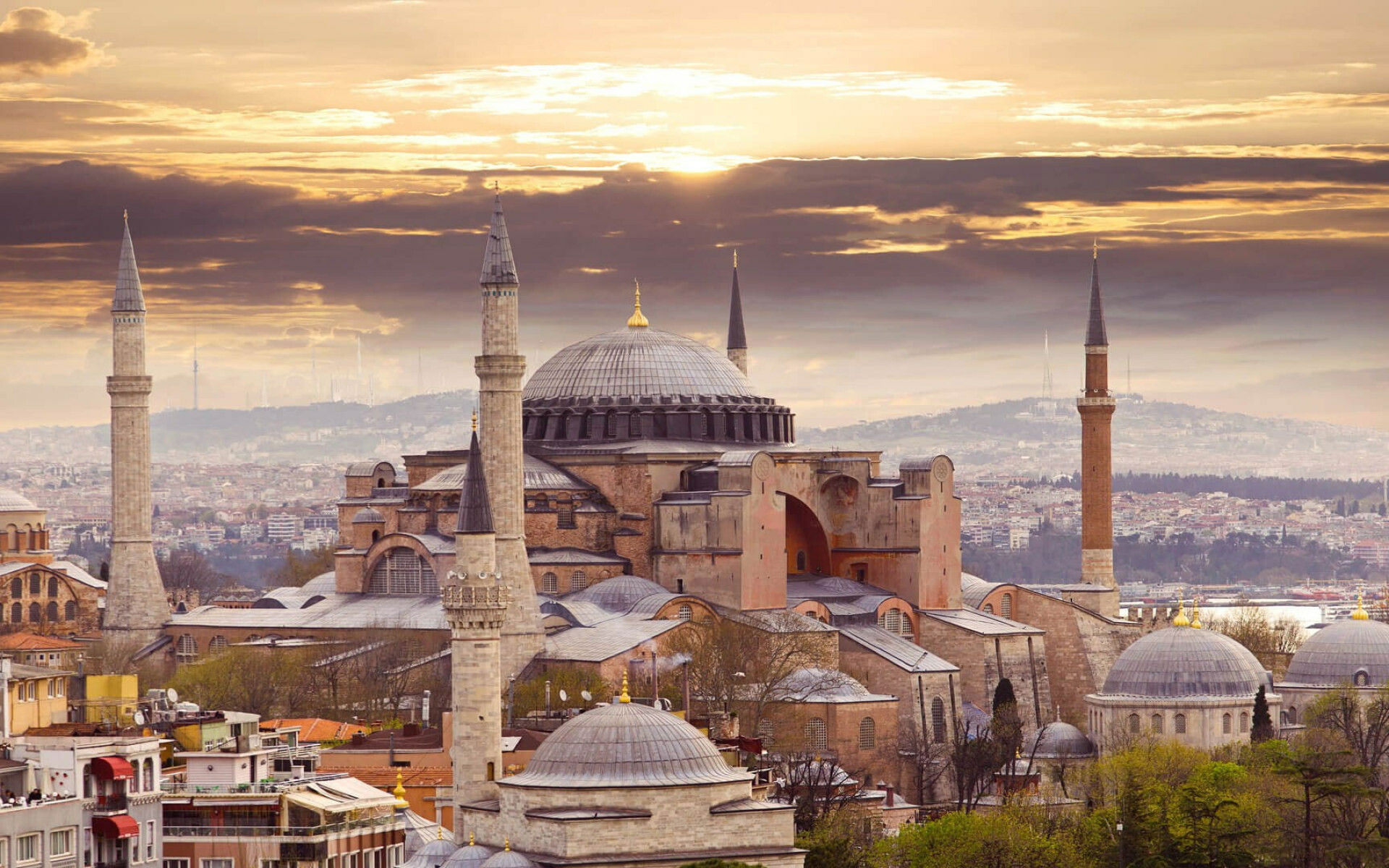 Turkey, City, Hagia Sophia, Istanbul, 1920x1200 HD Desktop