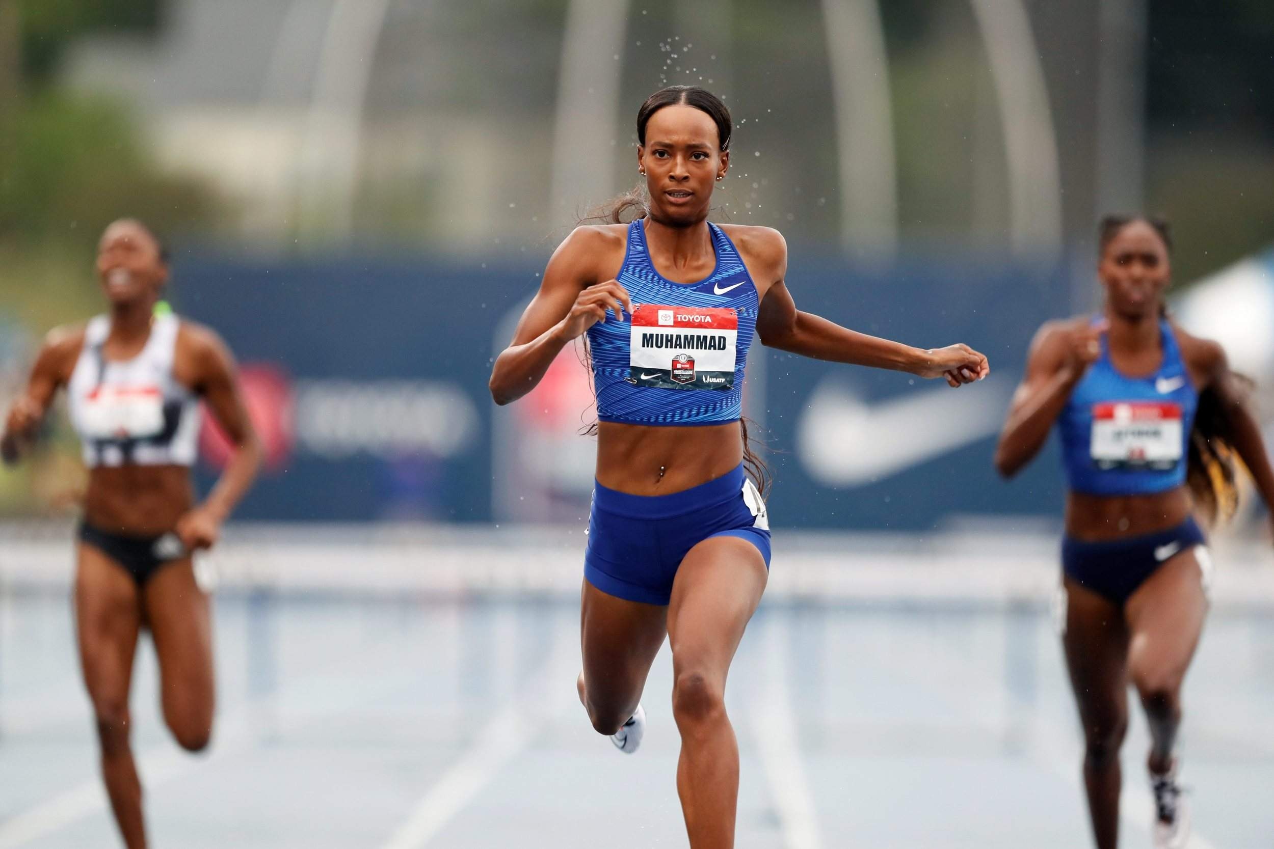 Dalilah Muhammad, Record-breaking championship, Incredible achievement, 2500x1670 HD Desktop