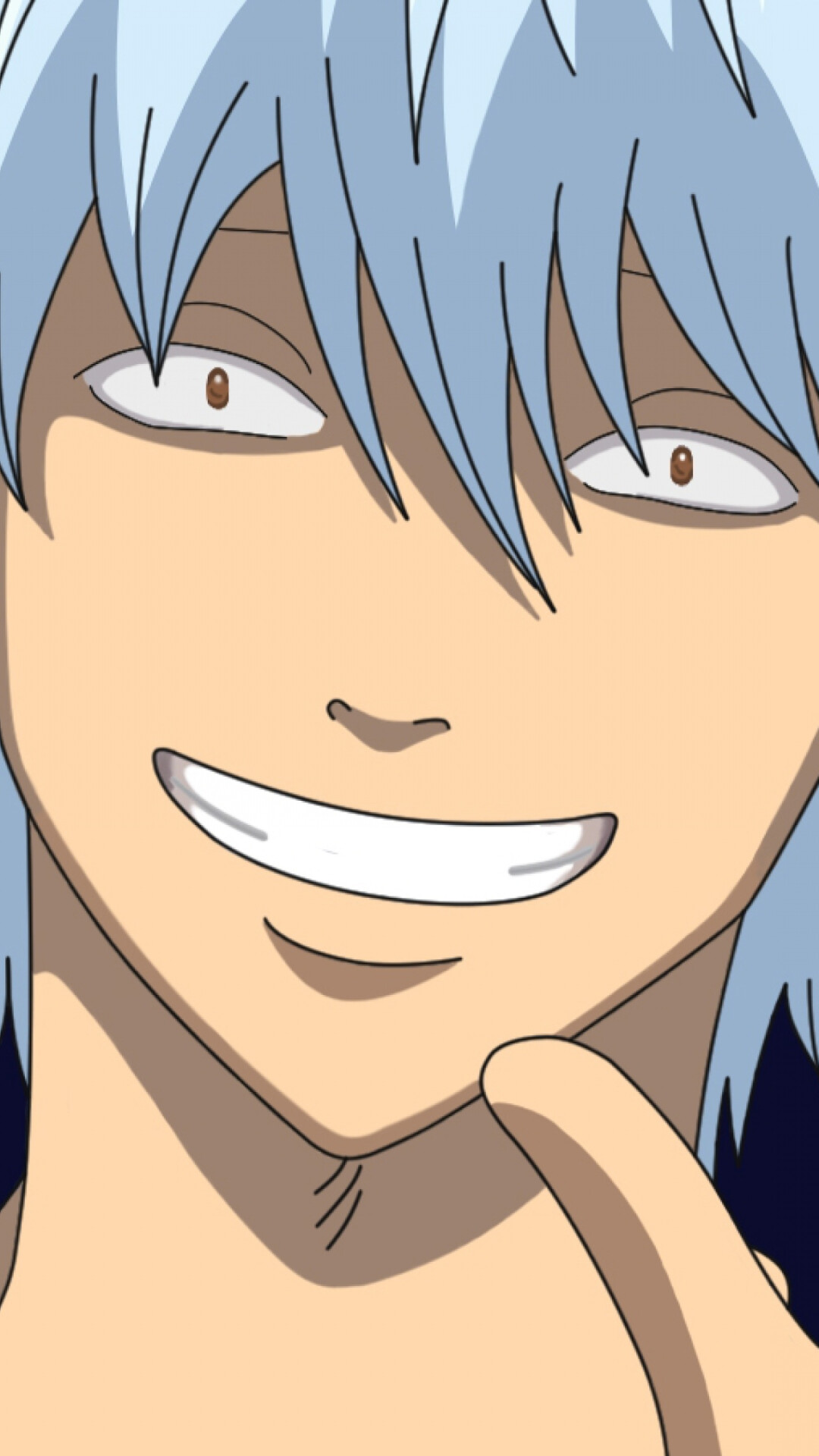 Gintoki Sakata, Silver-haired samurai, Comedic protagonist, Anime, 1080x1920 Full HD Phone