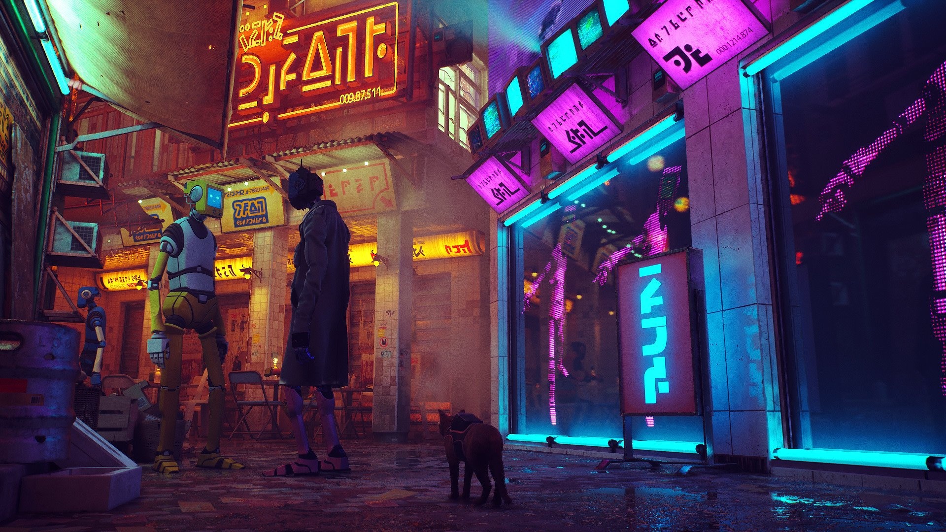 Stray game, HD wallpapers, Beautiful backgrounds, Aesthetic appeal, 1920x1080 Full HD Desktop